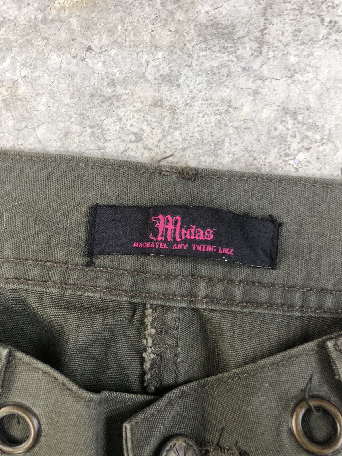 Japanese Brand Japanese Midas Flared Pants Cargo Pants Bondage Size US 32 / EU 48 - 17 Thumbnail