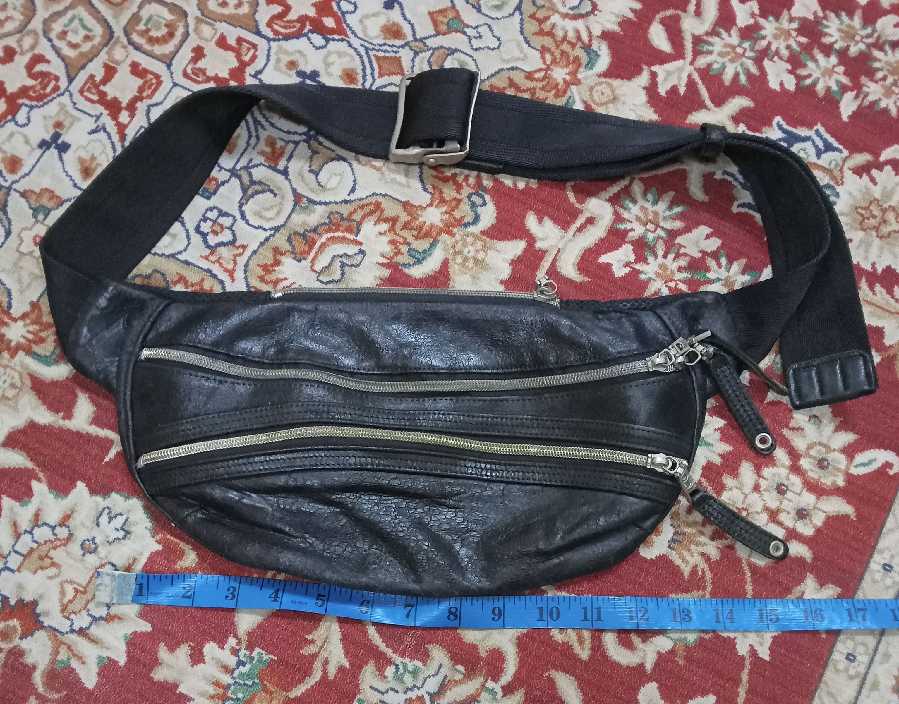 MasterPiece Vintage Masterpiece Distressed Pouch Bag/ Cross Body Bag Size ONE SIZE - 1 Thumbnail