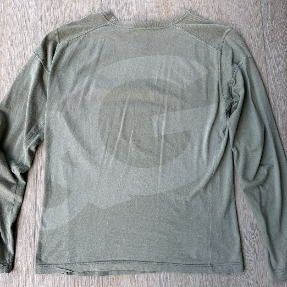 Dolce & Gabbana Dolce & Gabbana Longsleeve T-Shirt y2k Dark Green DG Size US S / EU 44-46 / 1 - 5 Thumbnail