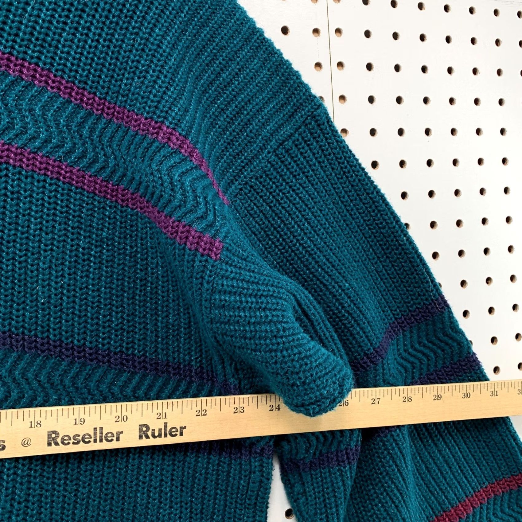 Vintage VINTAGE Boston Clipper Knit Sweater Mens XLK Blue Striped Pullover 24x30 Classic Conversation Size US XL / EU 56 / 4 - 3 Thumbnail