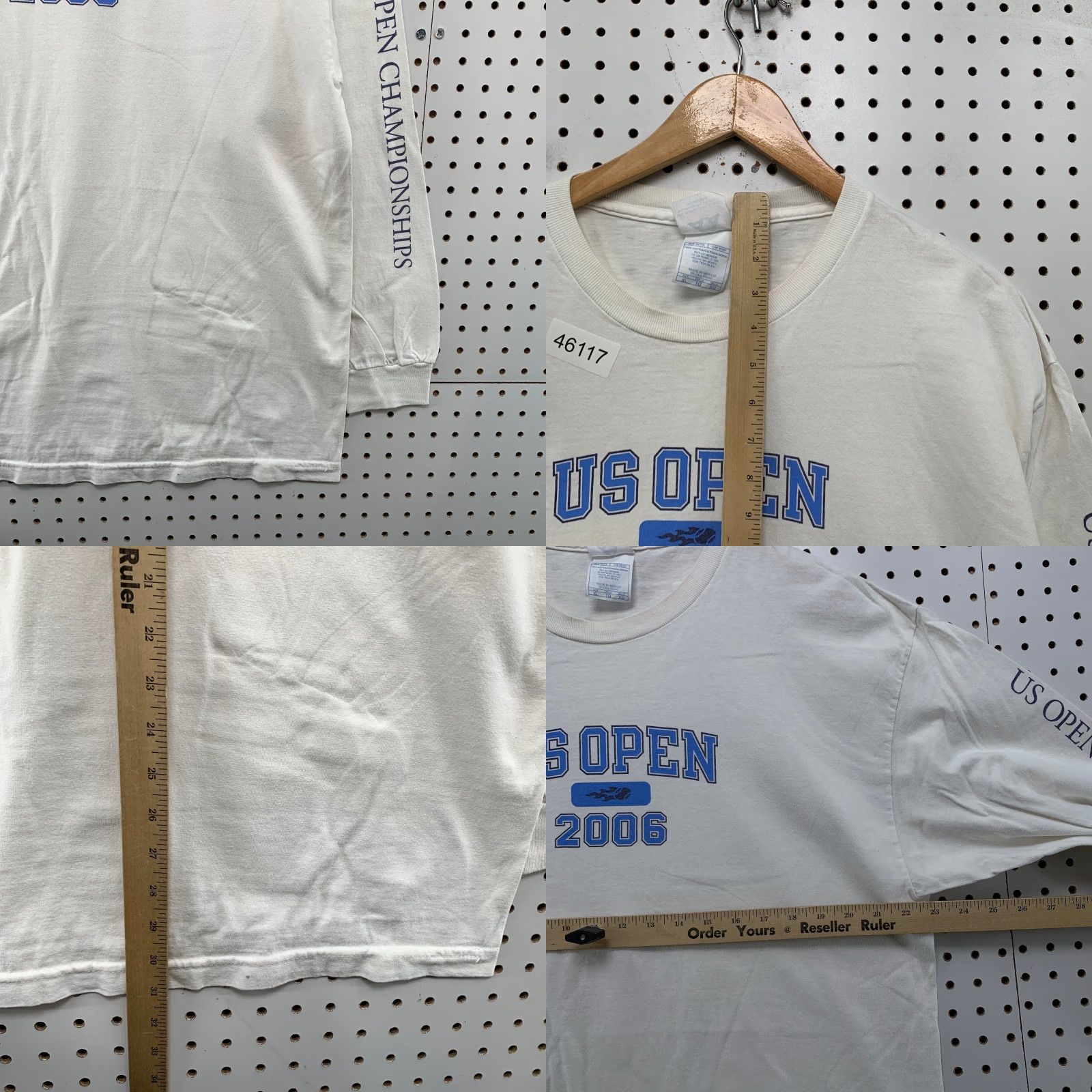 Vintage VINTAGE Nike Shirt Mens XL White Long Sleeve Tennis Size US XL / EU 56 / 4 - 8 Thumbnail