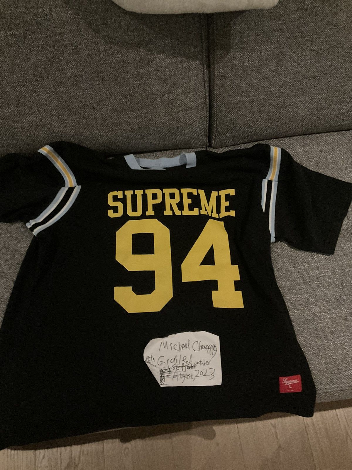 Supreme Supreme Split S/S Football Top Black | Grailed Supreme Supreme Split S/S Football Top Black | Grailed
