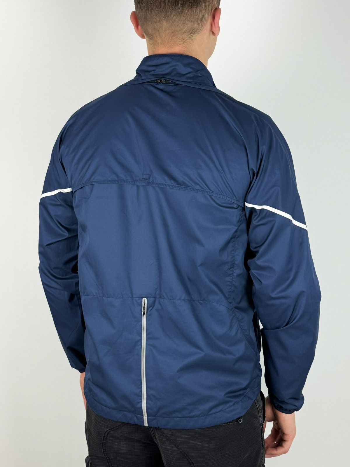 Nike Y2K Vintage Nike 2in1 Paneled Nylon Vented Running Jacket Size US M / EU 48-50 / 2 - 2 Thumbnail