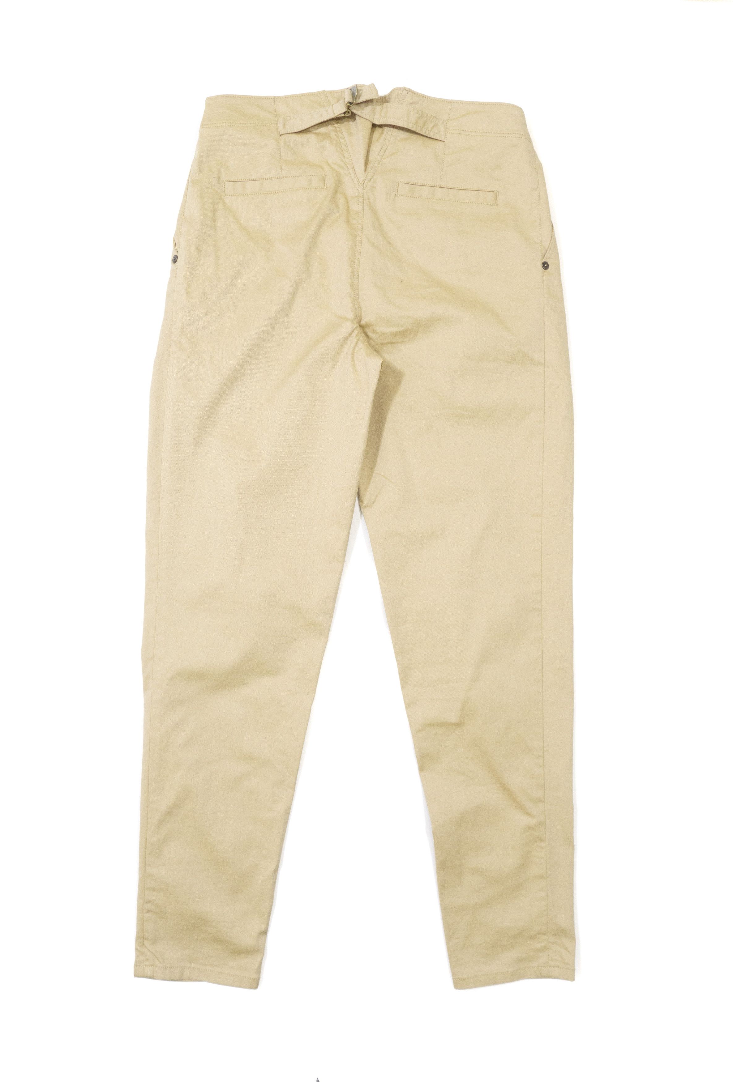 Burberry Brit Chino Pants Adjustable Cinch-Back Waist Size 27" / US 4 / IT 40 - 2 Thumbnail