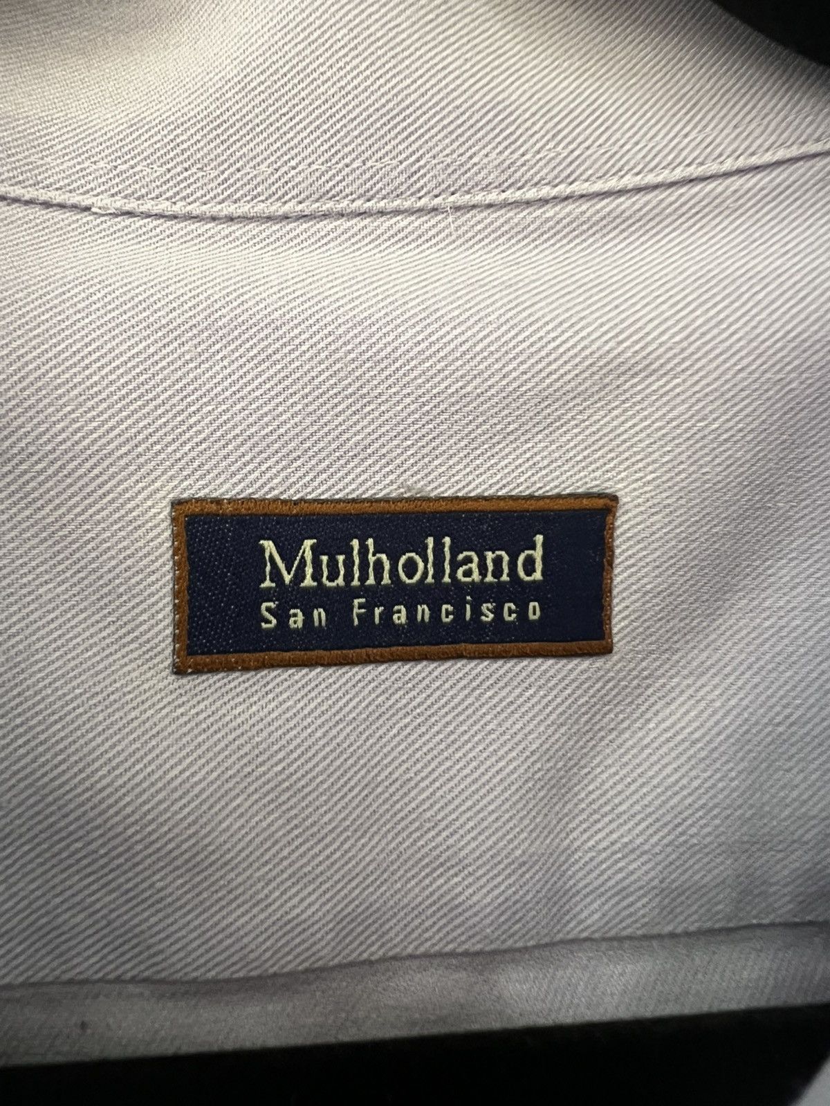 Vintage Mulholland San Francisco XXL Shirt Italy Cotton Blend Size US XXL / EU 58 / 5 - 8 Thumbnail