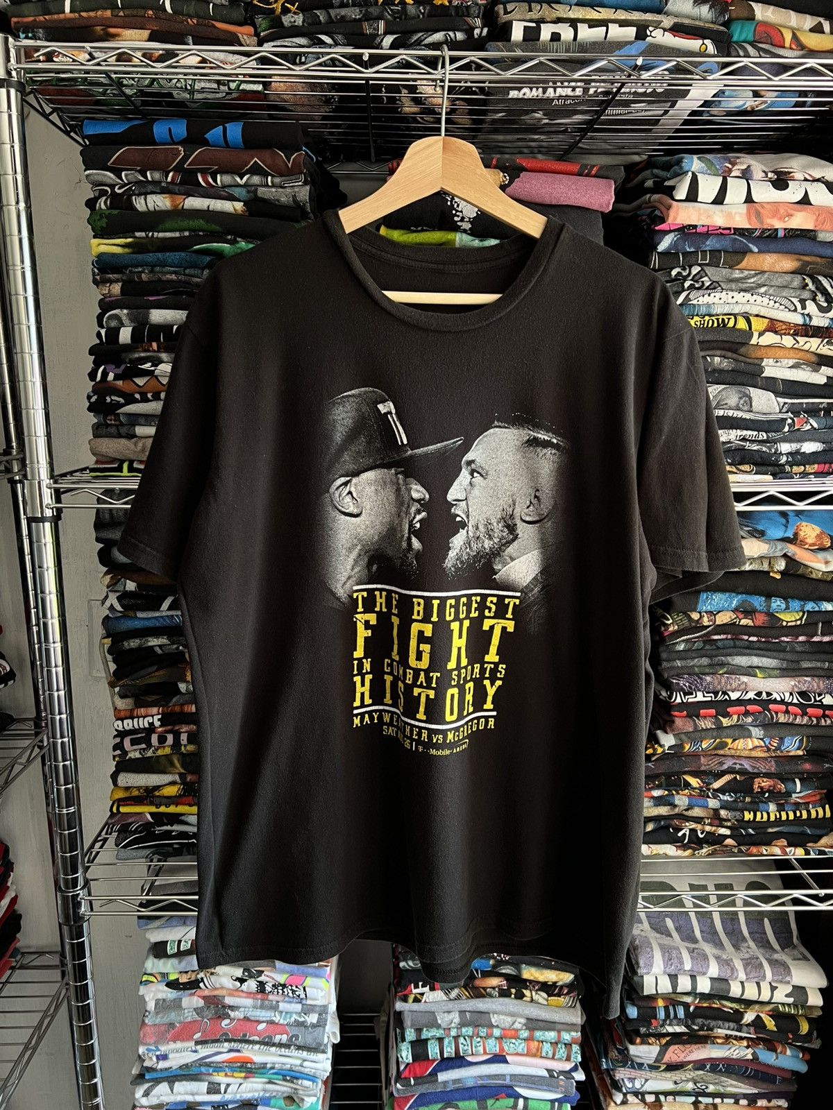 Other 2017 Floyd Mayweather vs Conor McGregor Boxing Promo Tee Size US XL / EU 56 / 4 - 1 Preview