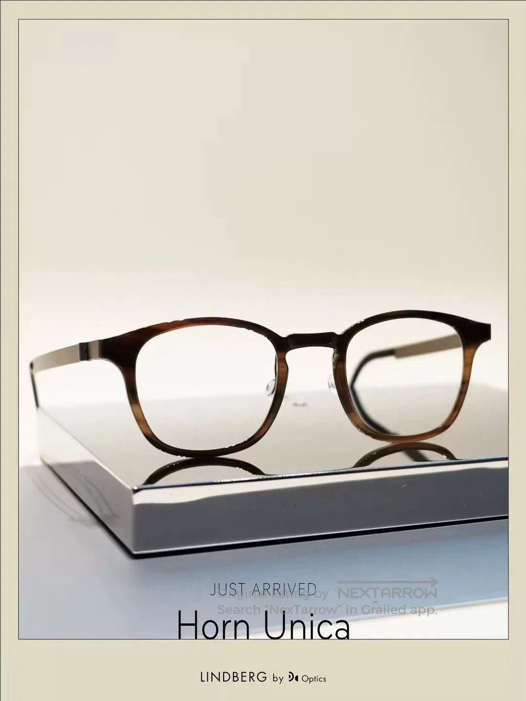 Lindberg Lindberg Horn Unica Eyeglass Frame. Size ONE SIZE - 6 Thumbnail