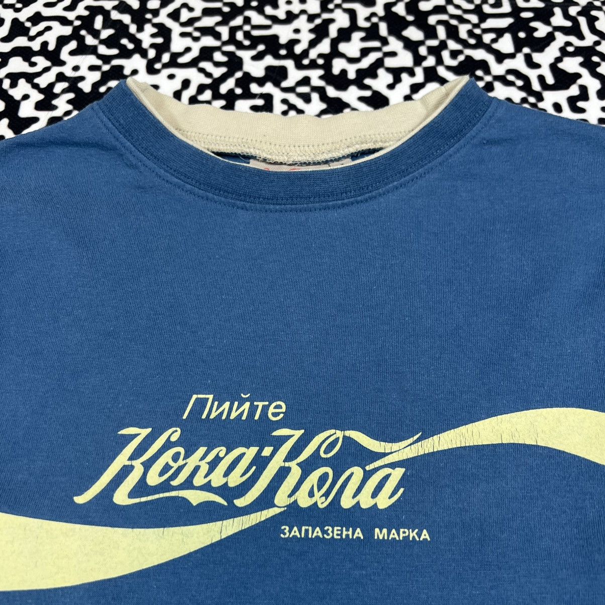 Coca Cola RARE 90s Vintage Coca Cola Big Logo Retro Longsleeve Size S / US 4 / IT 40 - 9 Thumbnail