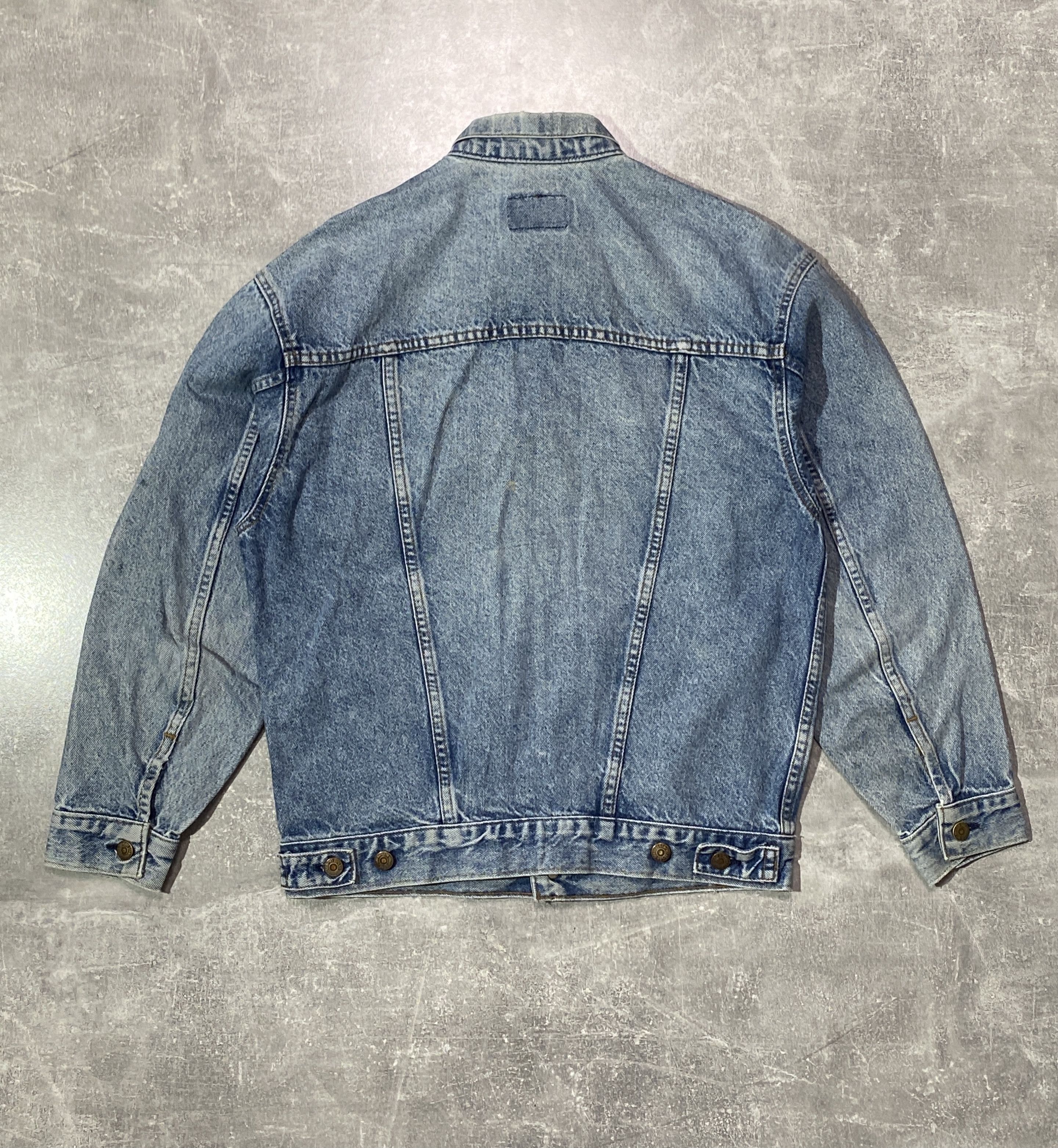 Levi's Vintage 90s Made In USA Levis Denim Jacket Size US S / EU 44-46 / 1 - 4 Thumbnail