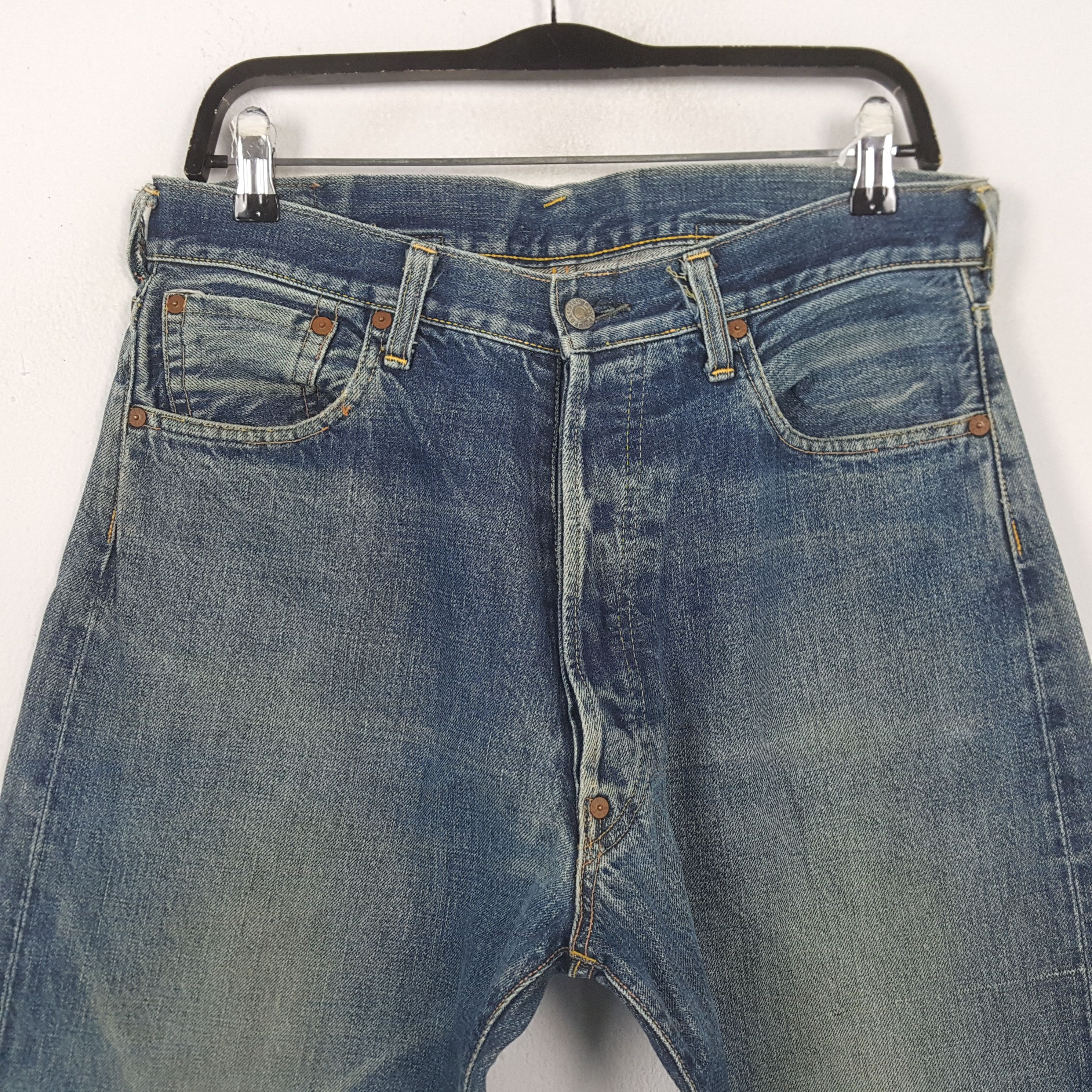 Evisu Evis Japanese Brand Custom Daicock Jeans RR11 Size US 32 / EU 48 - 5 Thumbnail