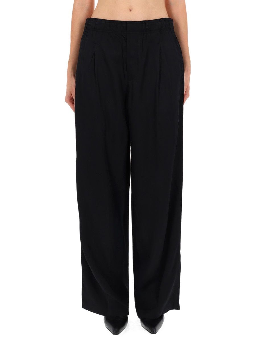 Our Legacy OUR LEGACY PANTS "ROBE" - BLACK (FR 36) Size 26" / US 2 / IT 38 - 1 Thumbnail