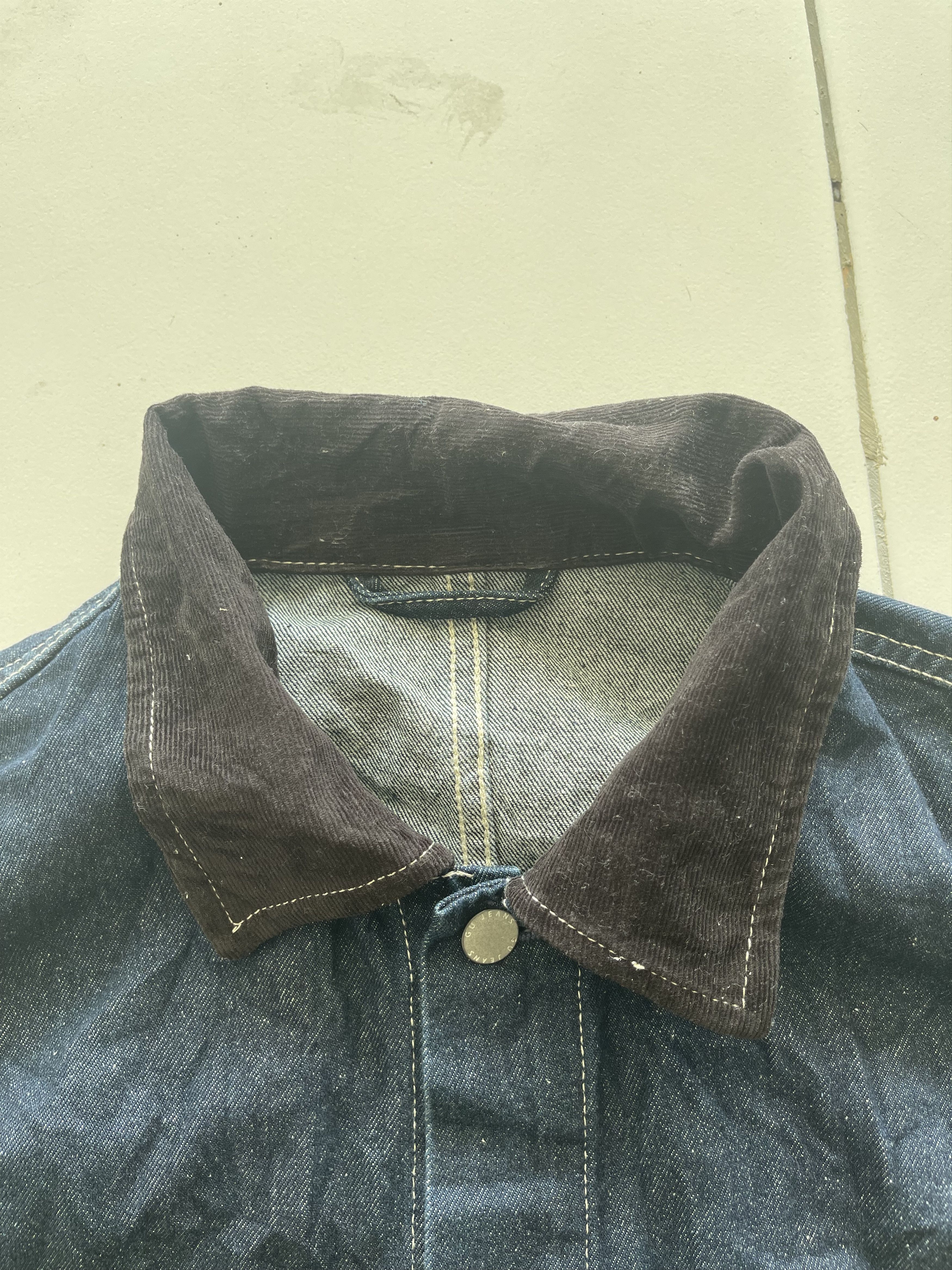 GU × Japanese Brand GU denim chore Jacket Size US XL / EU 56 / 4 - 7 Thumbnail