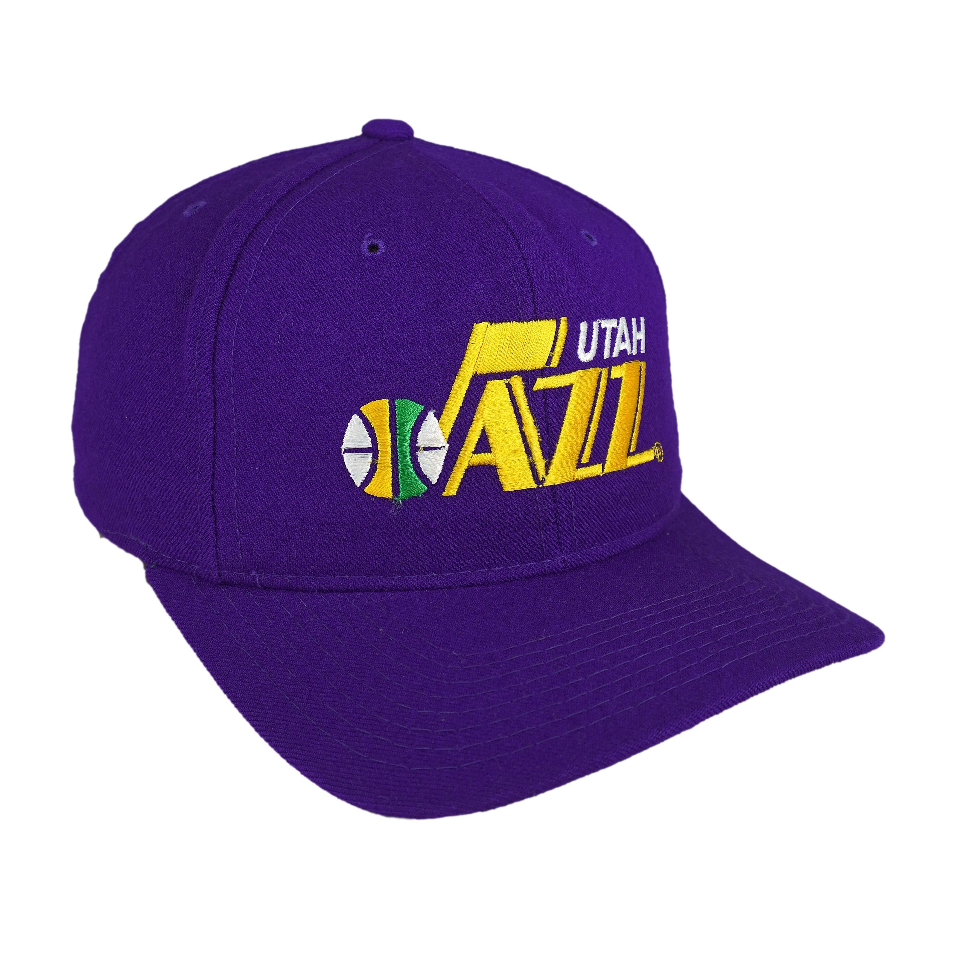 Starter (The Natural) - NBA Utah Jazz Snapback Hat 1990s Size ONE SIZE - 2 Thumbnail