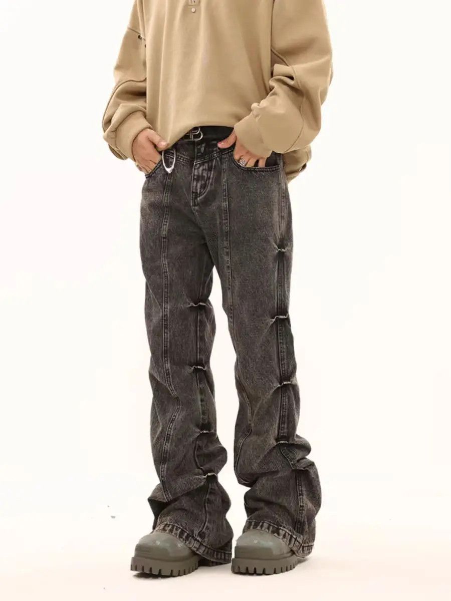 Designer × Japanese Brand Vintage Streetwear Hip Hop Loose Casual Pants Size US 33 - 2 Thumbnail