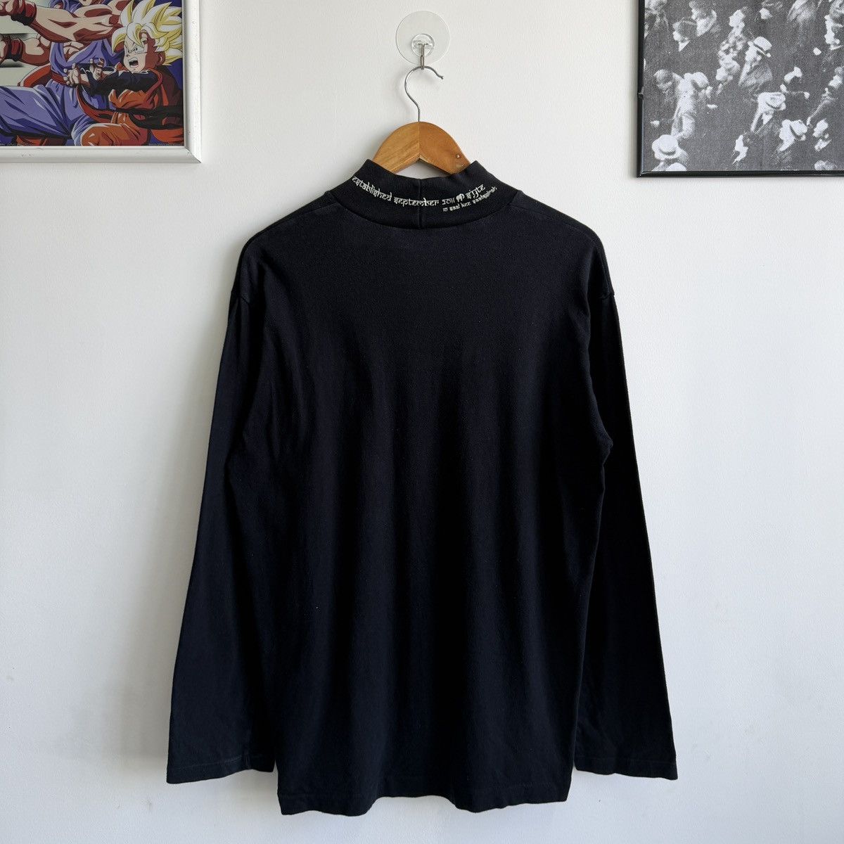 Yohji Yamamoto Yohji Yamamoto S'YTE Mock Neck Shirt Size US L / EU 52-54 / 3 - 2 Thumbnail