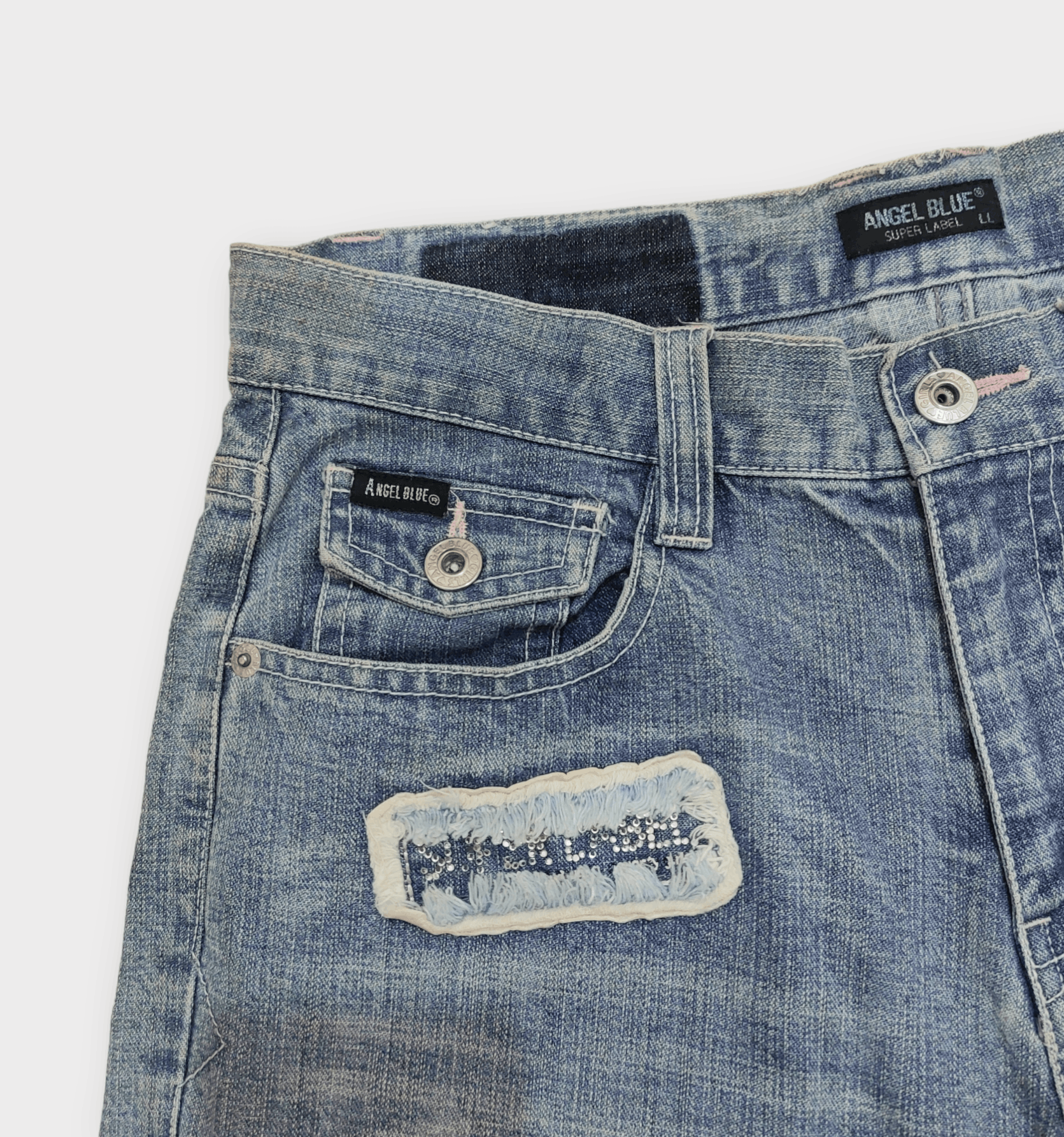 Angel Blue Angel Blue Patch Short Pants Size US 30 / EU 46 - 4 Thumbnail