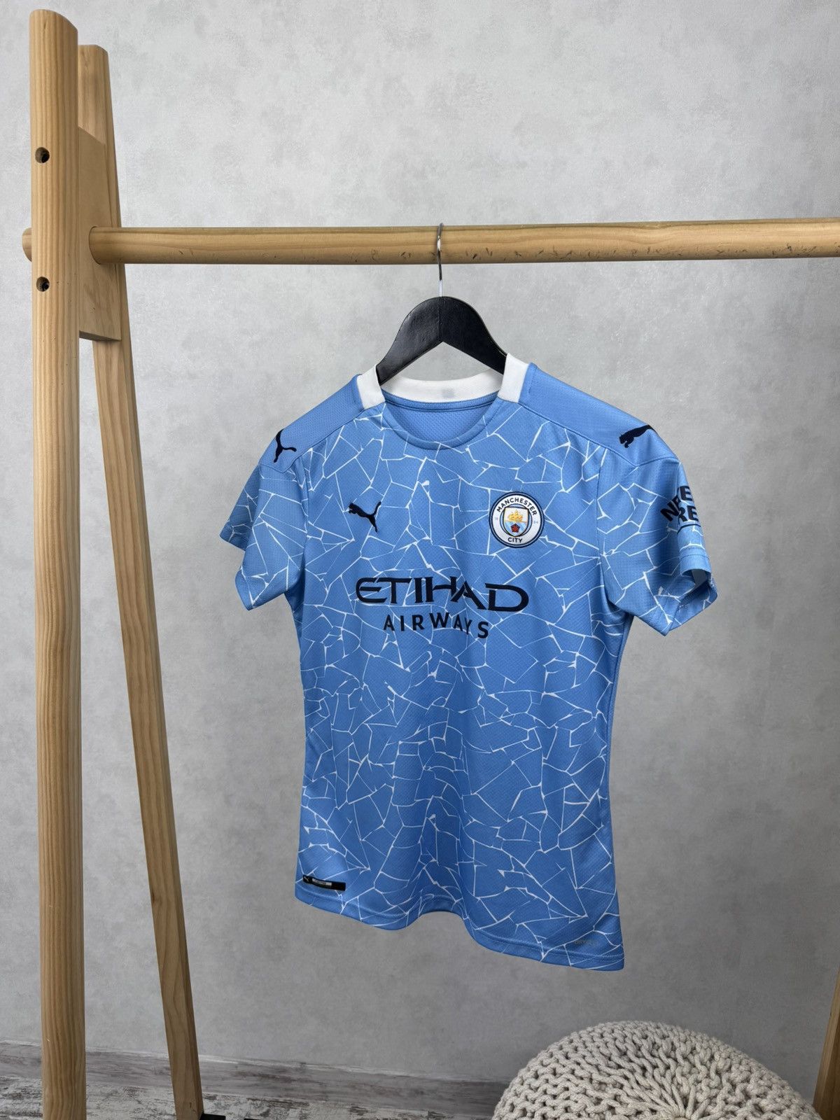 Puma Puma Manchester City 2020 2021 home football jersey Size US S / EU 44-46 / 1 - 1 Thumbnail