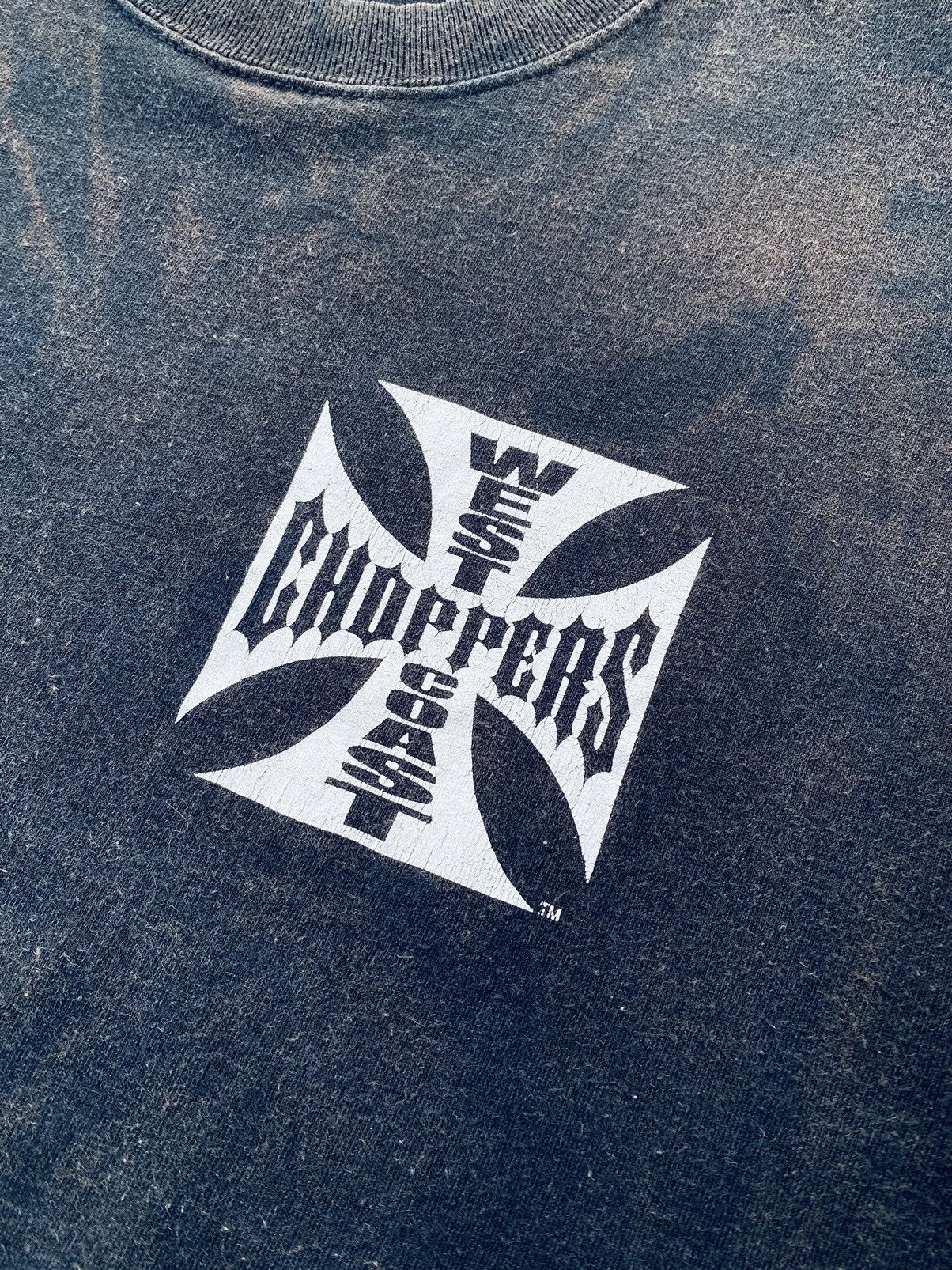 West Coast Choppers Vintage West Coast Choppers Sun Faded Tees Size US M / EU 48-50 / 2 - 13 Thumbnail