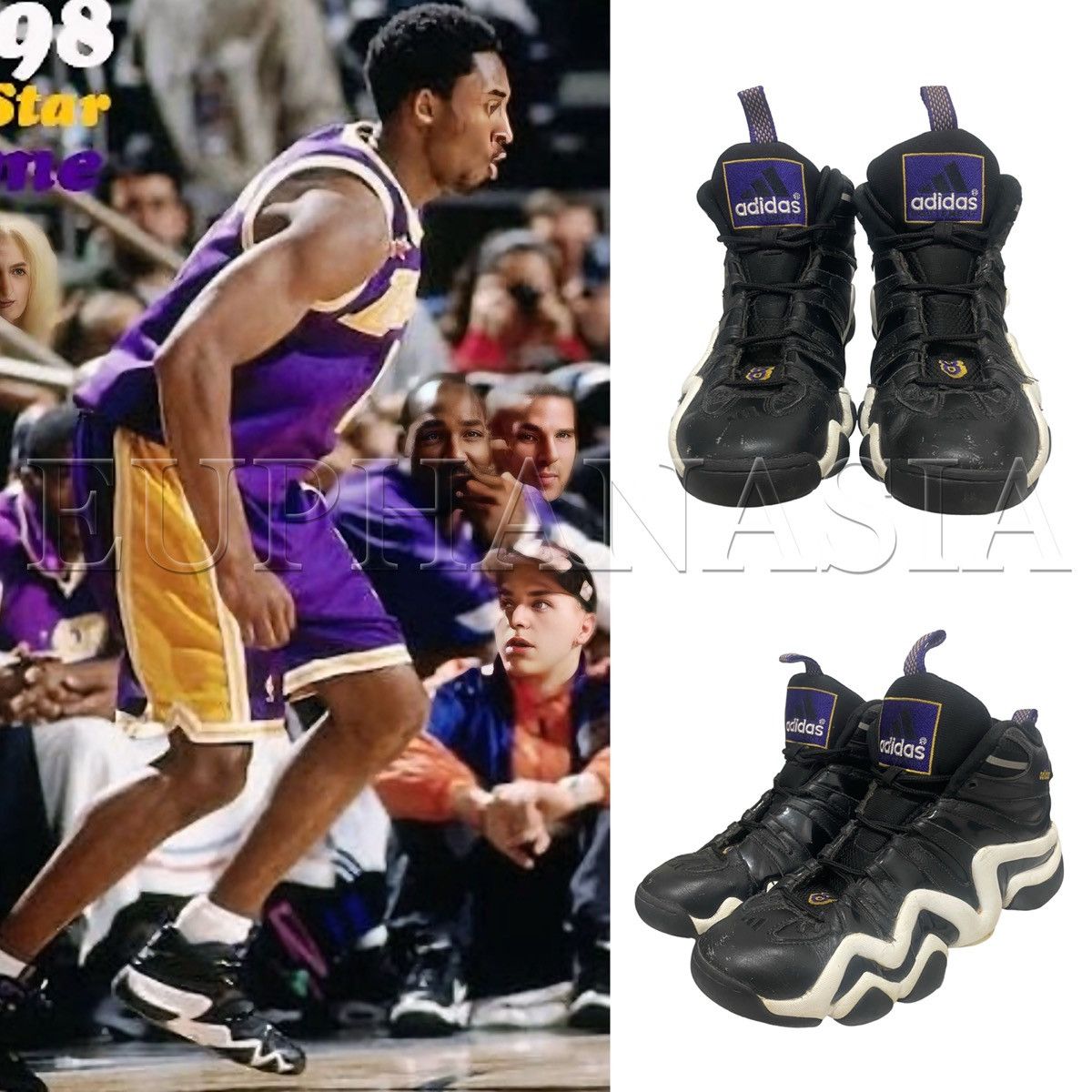 Adidas  NBA  Nike Adidas Crazy 8 All Star Game*Style Worn By Kobe Bryant*Retro  | Grailed