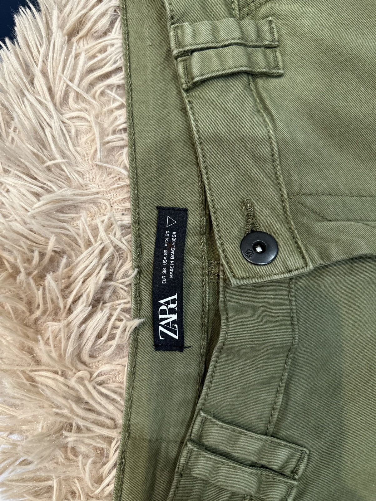 Vintage × Zara ZARA dnwr green jeans joggers pants Size US 30 / EU 46 - 4 Thumbnail