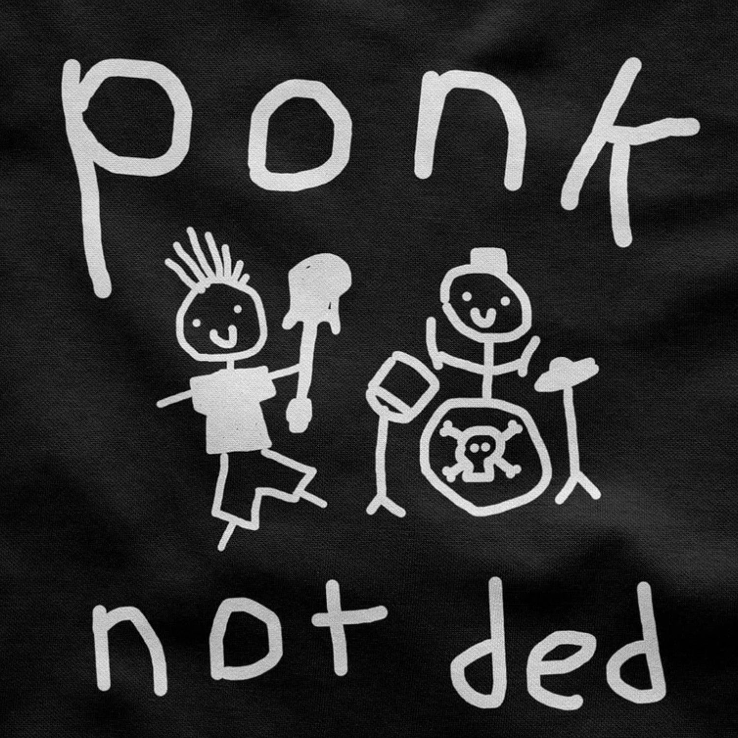 Japanese Brand Ponk not ded shirt, death metal tee, funny tee Size US L / EU 52-54 / 3 - 2 Thumbnail