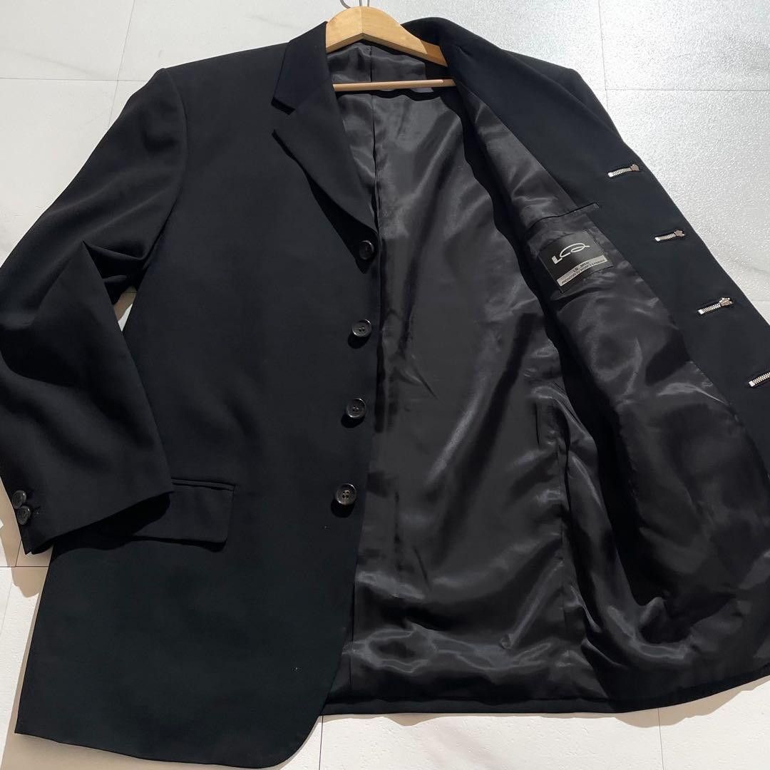 Yohji Yamamoto LQ Y's for men Wool Gabardine Zip Tailored Jacket