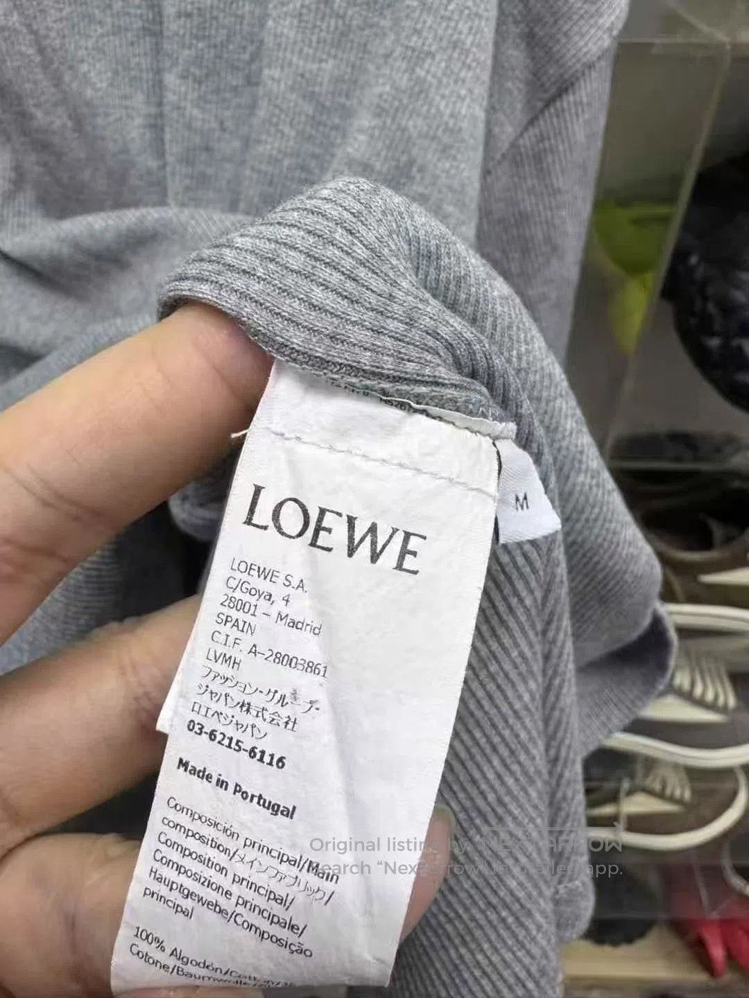 Loewe Loewe Men's Logo Long-Sleeve T-Shirt. Size US M / EU 48-50 / 2 - 5 Thumbnail