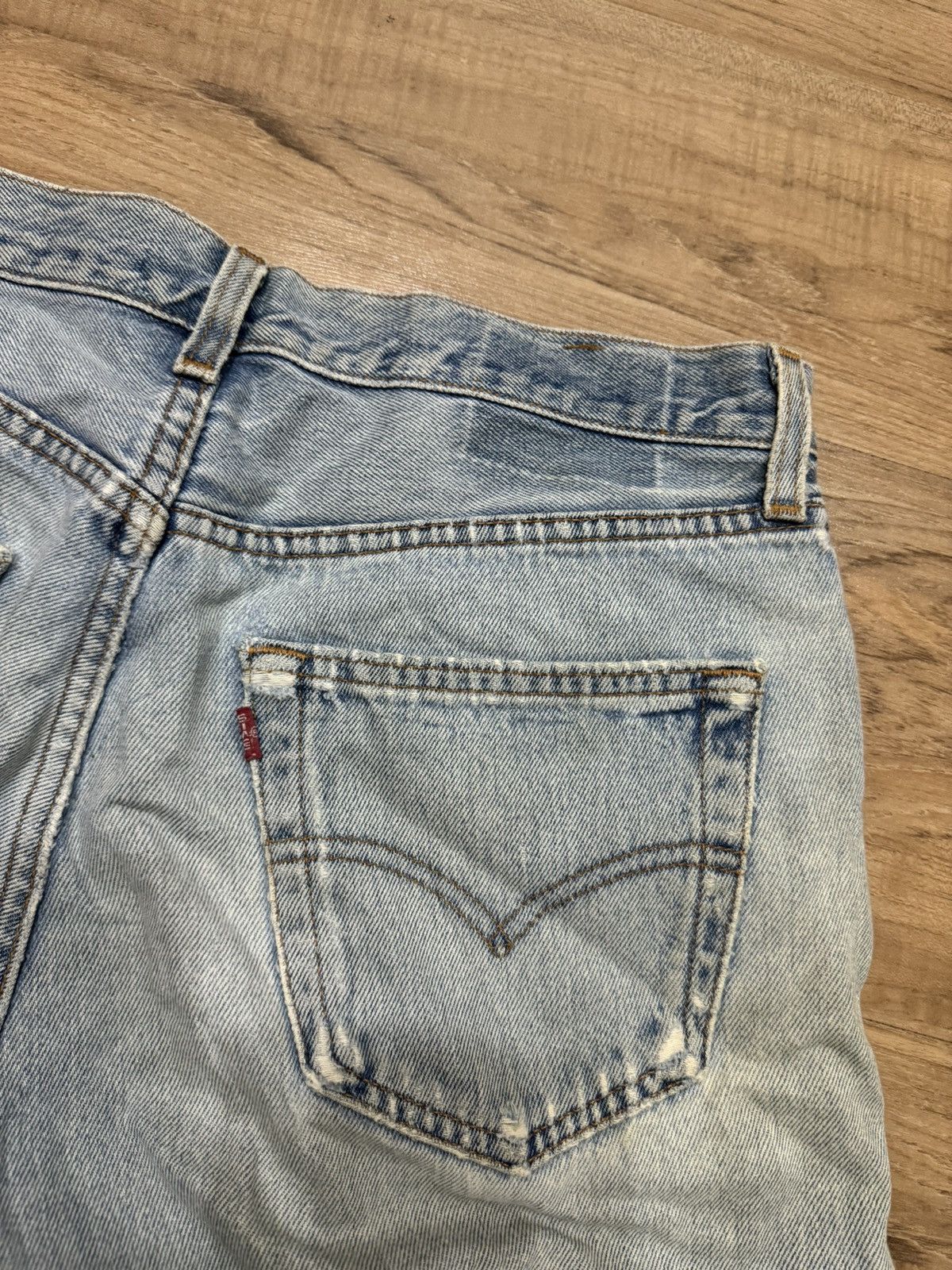 Levi's Vintage Dustress Levis 501 jeans Size US 32 / EU 48 - 5 Thumbnail