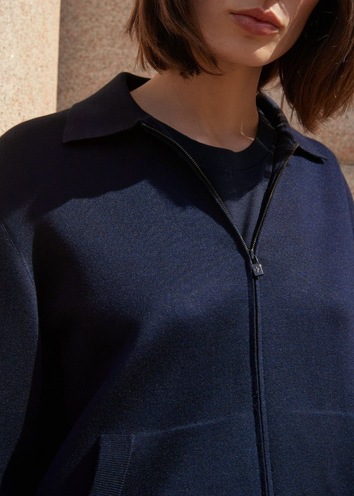 Loro Piana o1srvl11e0424 Sweater in Navy Blue Size S / US 4 / IT 40 - 3 Thumbnail