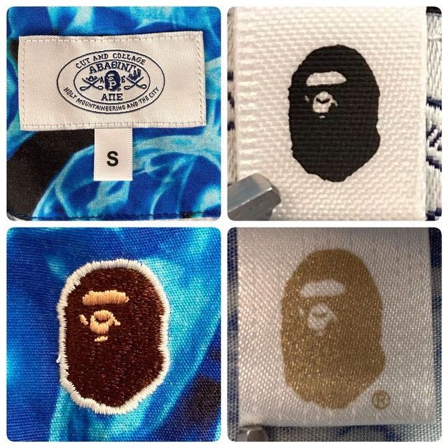 Bape BAPE FLAME Short Sleeve Shirt a bathing ape Fire Size US S / EU 44-46 / 1 - 7 Thumbnail
