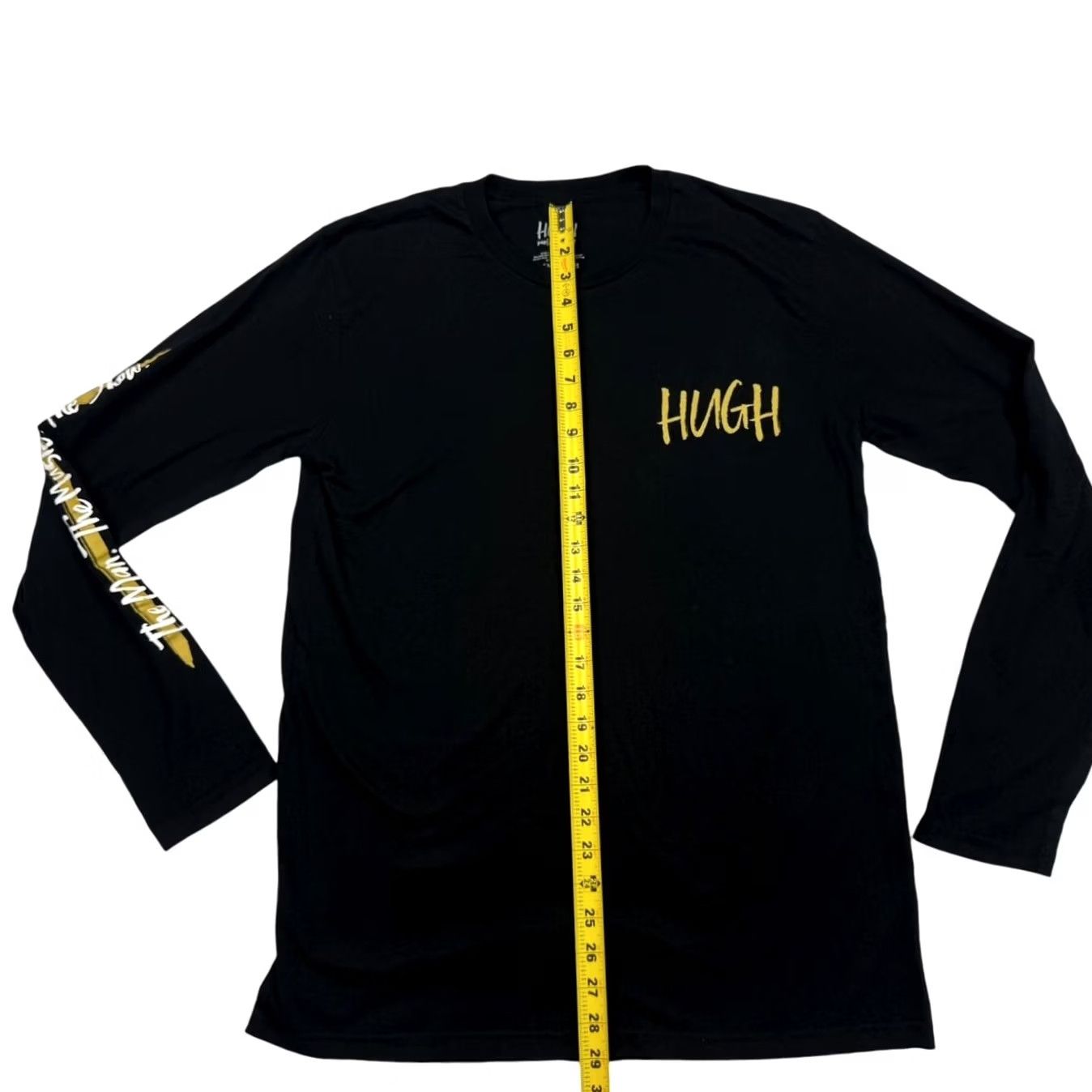 Jackman Hugh Jackman 2019 World Tour Tour Men's L/S T-Shirt Black Large Shirt Mens Black 2019 World Tour Hugh Jackman Tour Brand Size US L / EU 52-54 / 3 - 5 Thumbnail