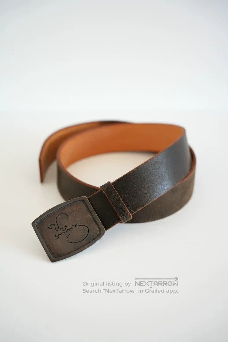 Yohji Yamamoto Yohji Yamamoto Slogan Signature Belt Size ONE SIZE - 1 Thumbnail
