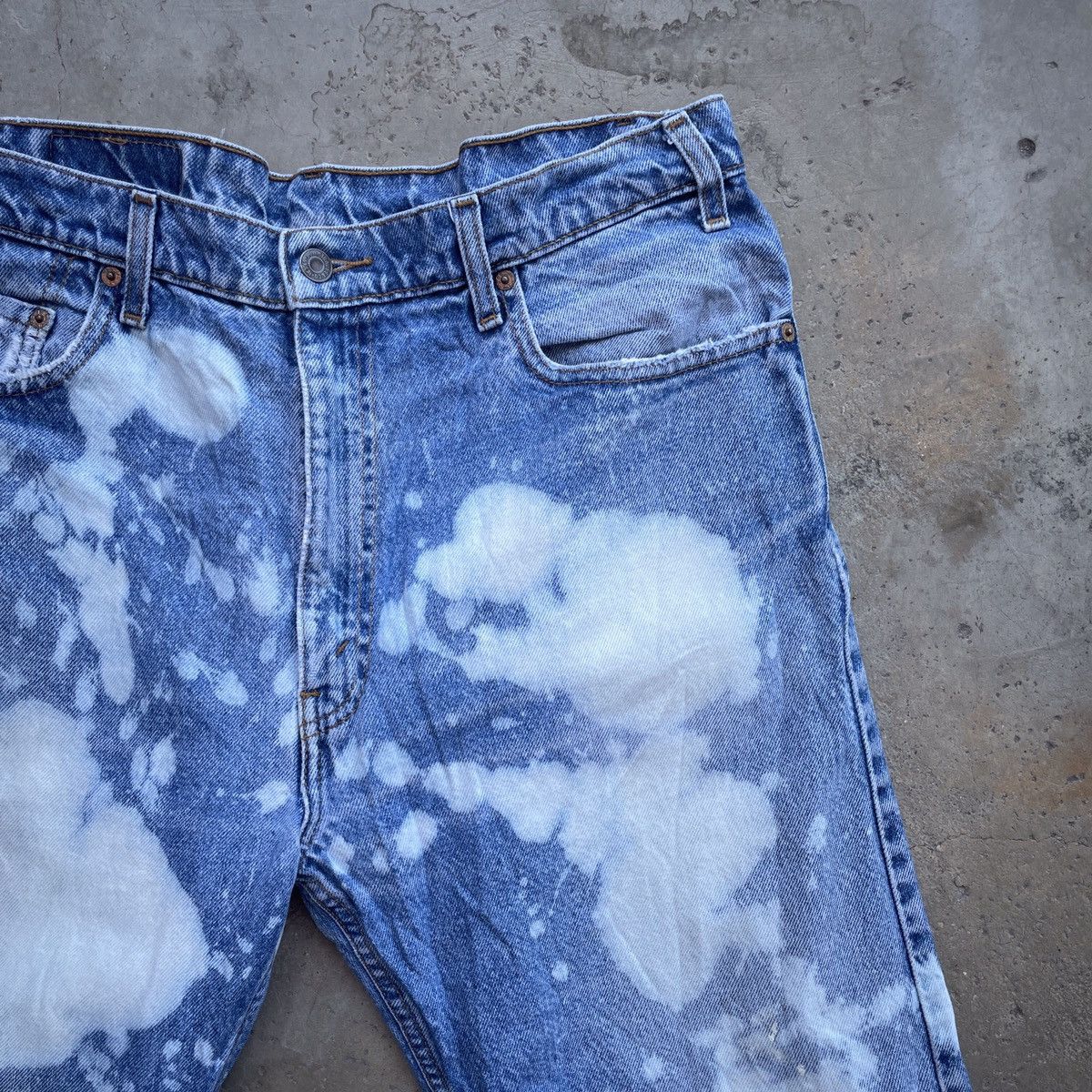 Levi's Vintage Levis Acid Wash Denim Jeans Size US 34 / EU 50 - 2 Thumbnail