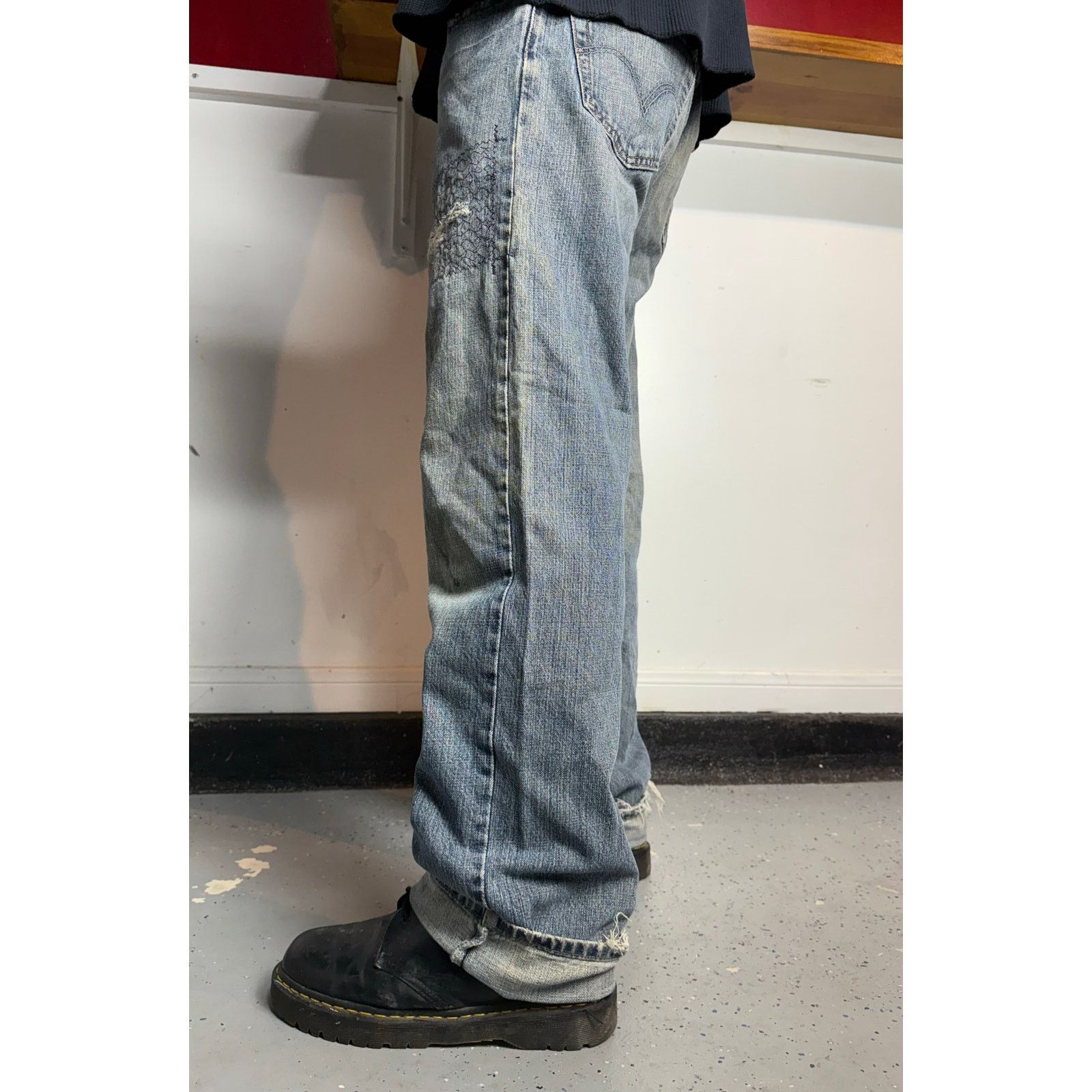 Levi's Y2K Levis 559 perfectly worn and loved Size US 34 / EU 50 - 2 Thumbnail