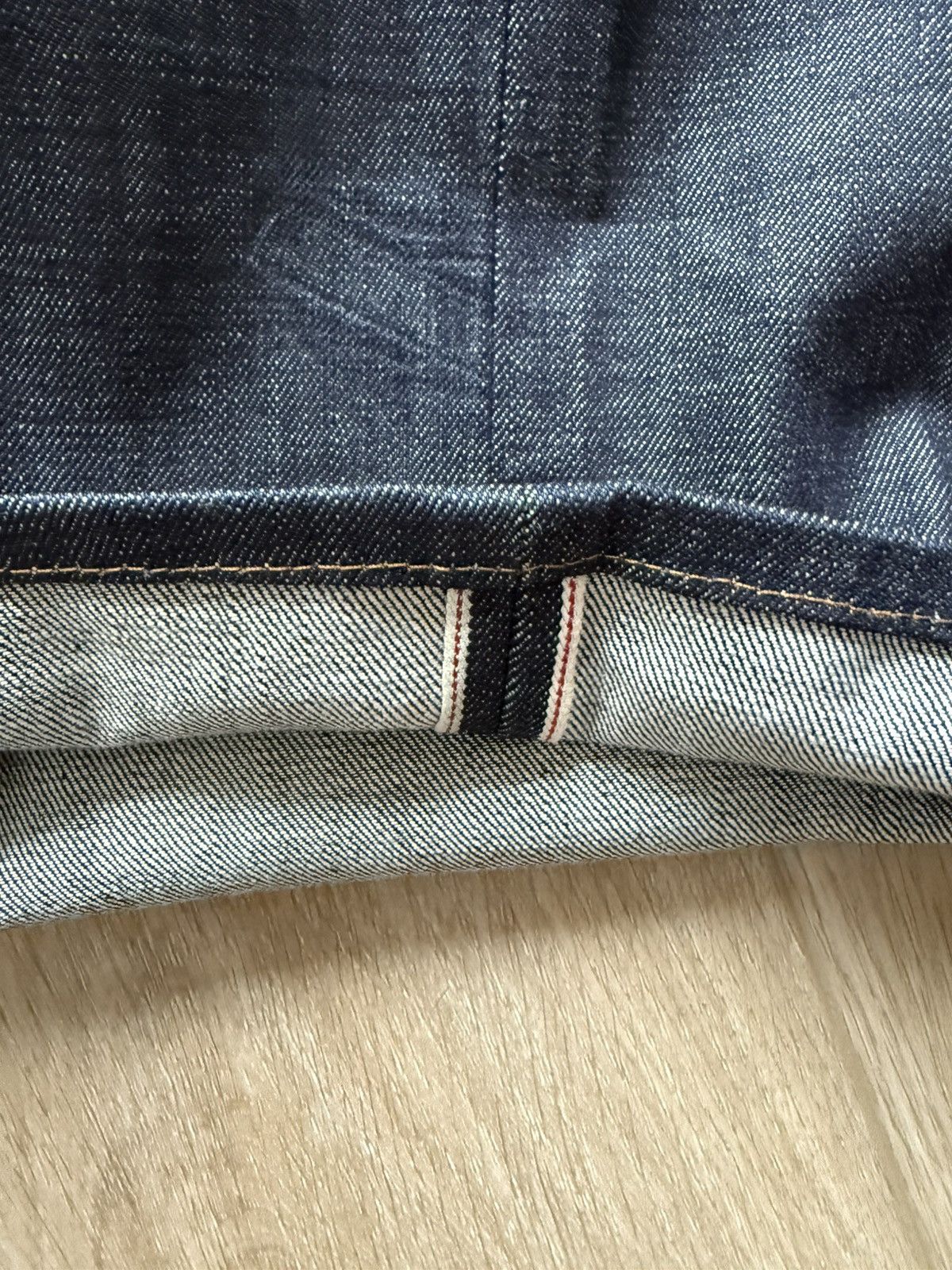 BERLINC RAW INDIGO JAPANESE SELVEDGE BAGGY JEANS