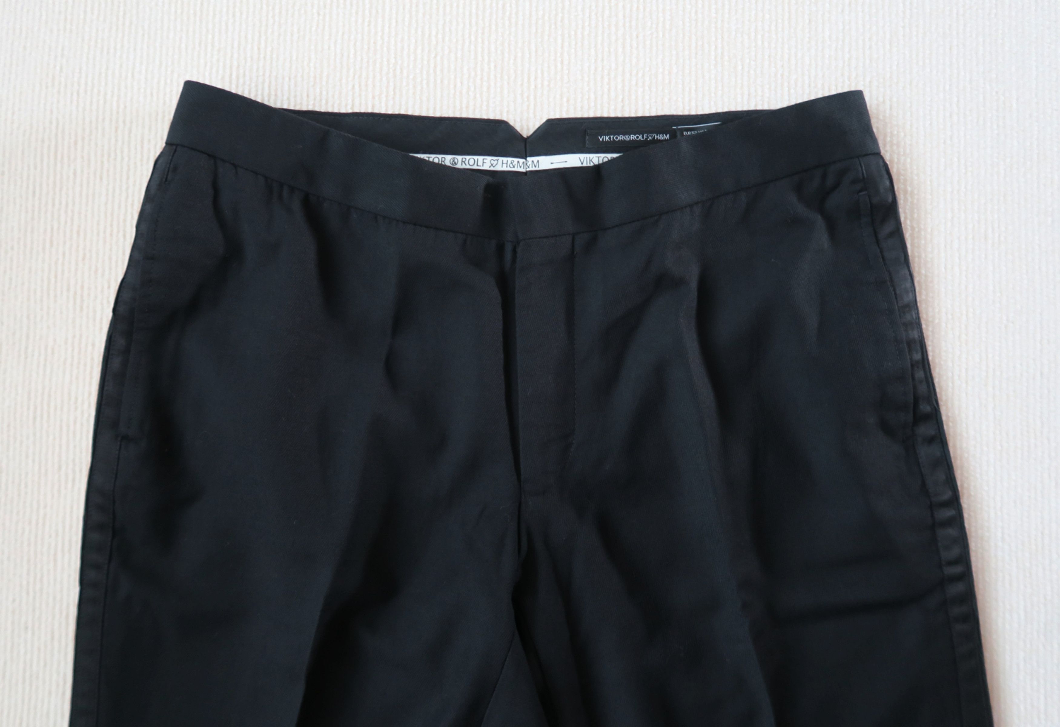 Viktor & Rolf H&M x Viktor & Rolf Tuxedo Style Straight Cut Pants Size US 36 / EU 52 - 3 Thumbnail