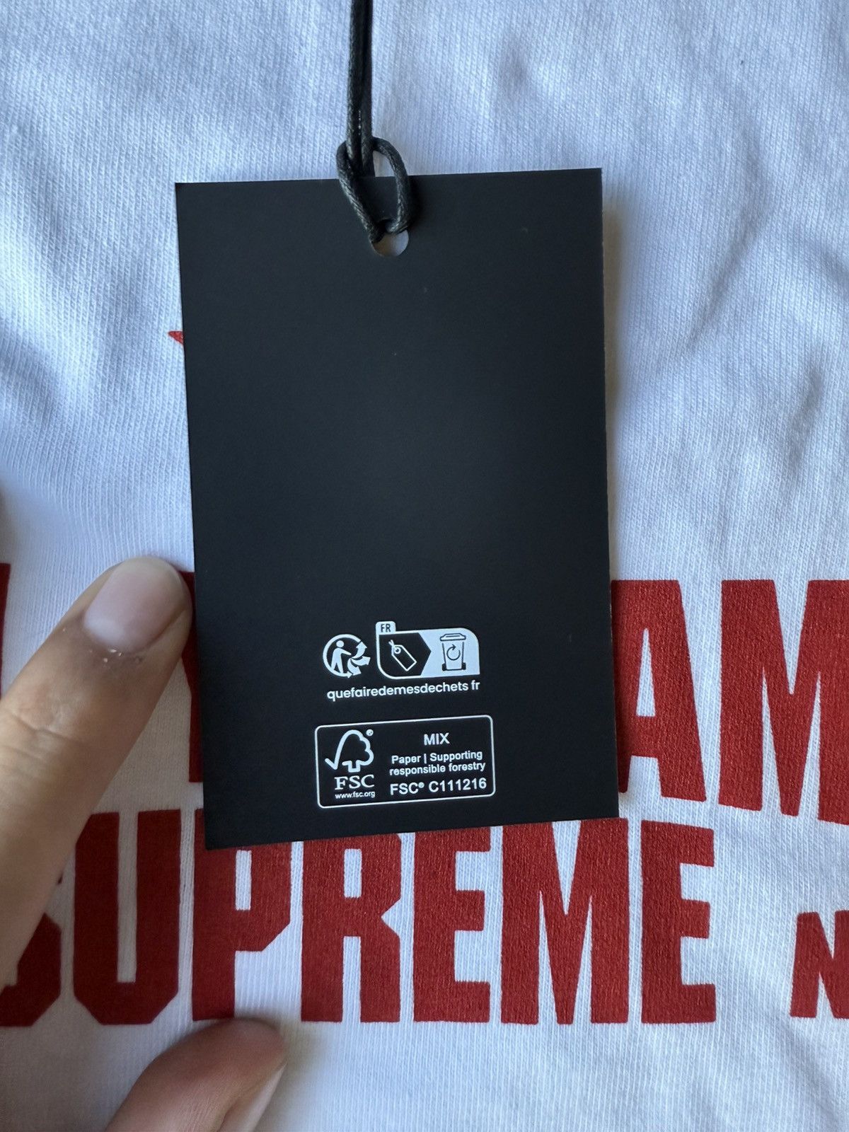 Supreme × Yohji Yamamoto NEW SUPREME X YOHJI YAMAMOTO Y’S STAR TEE SIZE L Size US L / EU 52-54 / 3 - 6 Thumbnail