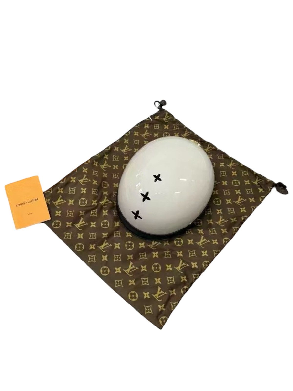 Louis Vuitton Louis Vuitton Neutral Fleur Bike Helmet Size ONE SIZE - 2 Thumbnail