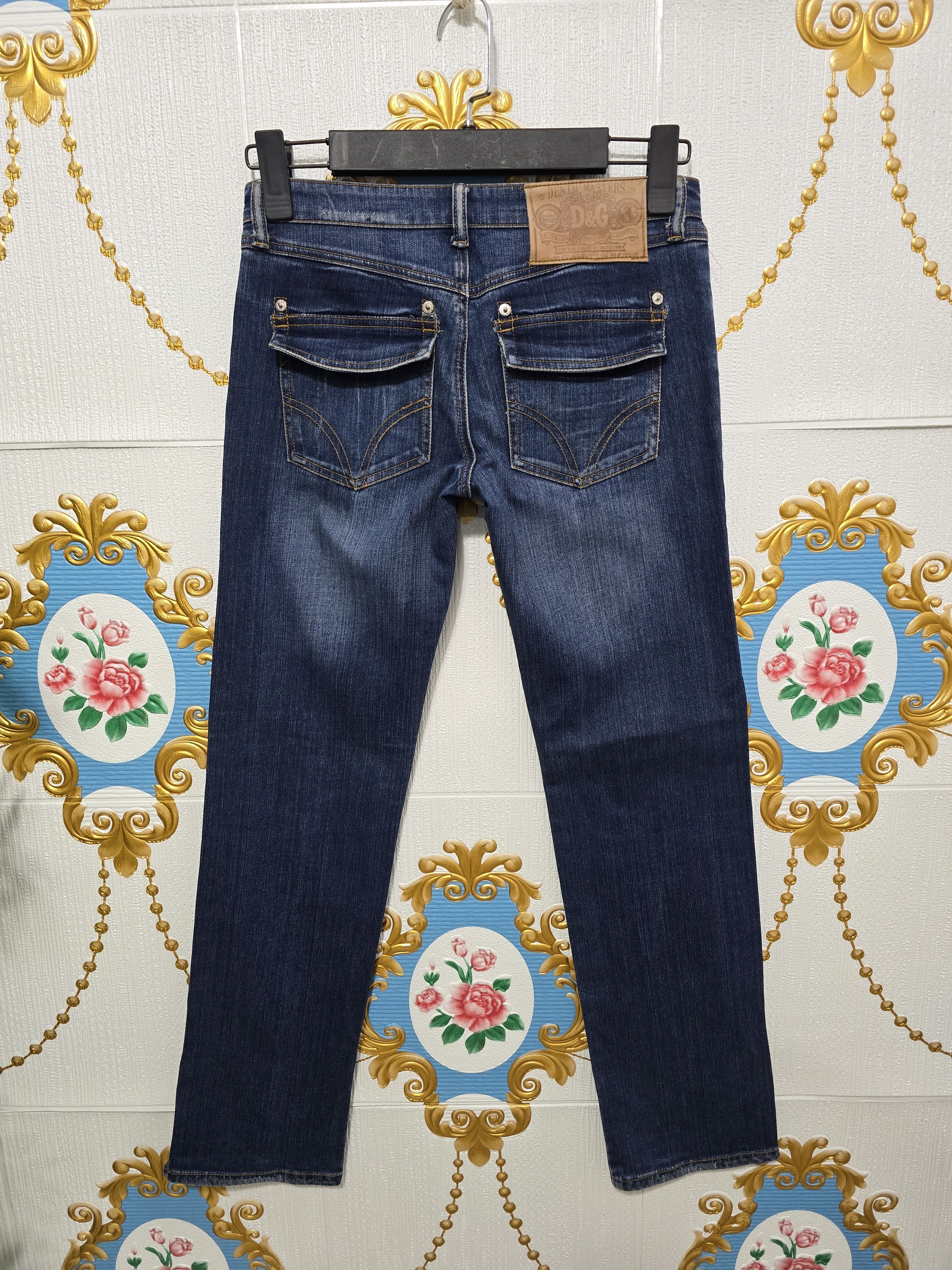 Dolce & Gabbana × Vintage DOLCE & GABBANA jeans women VINTAGE Size 26" / US 2 / IT 38 - 8 Thumbnail