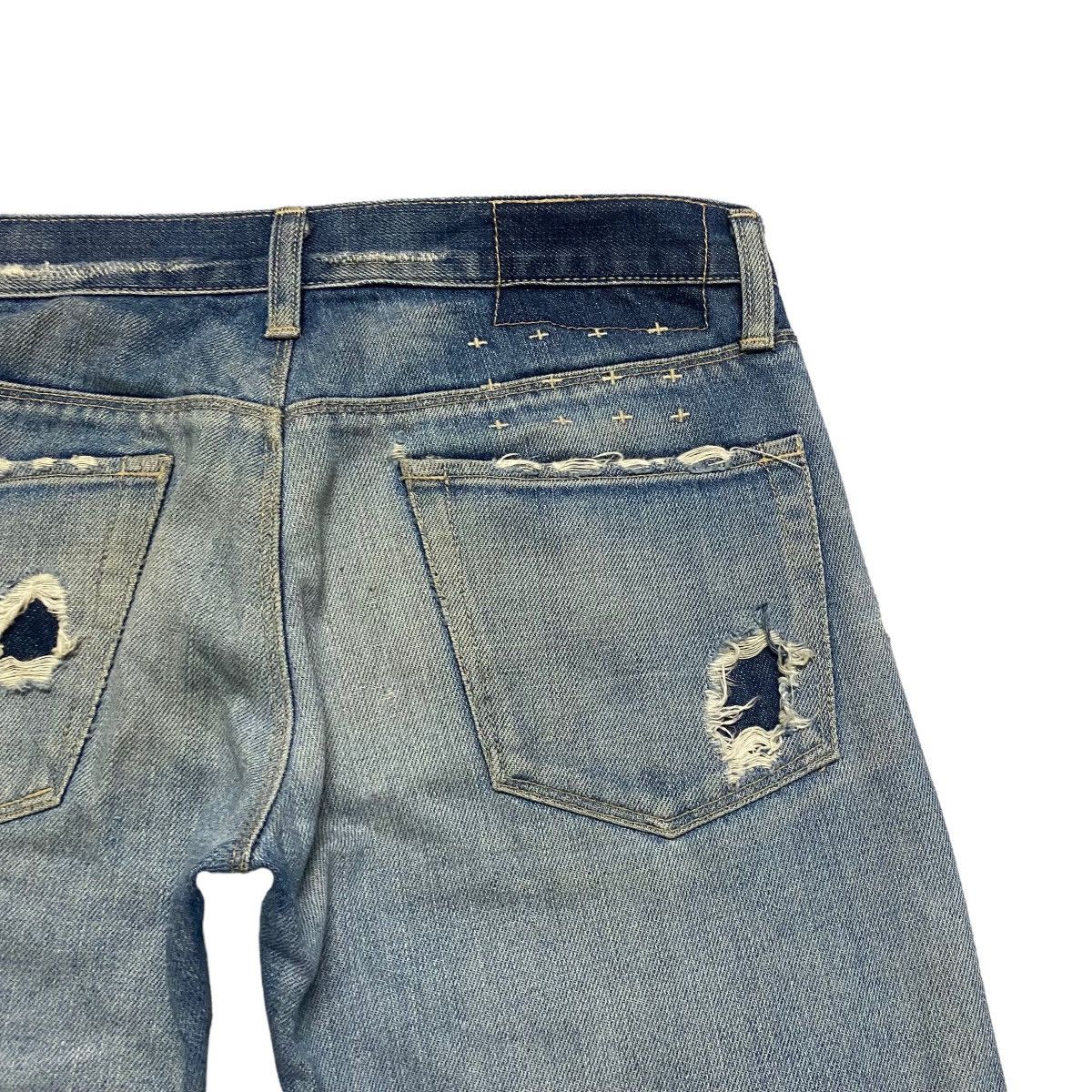 Ksubi Ksubi Scooter Vintage Indigo Distressed Jeans Size US 28 / EU 44 - 12 Thumbnail