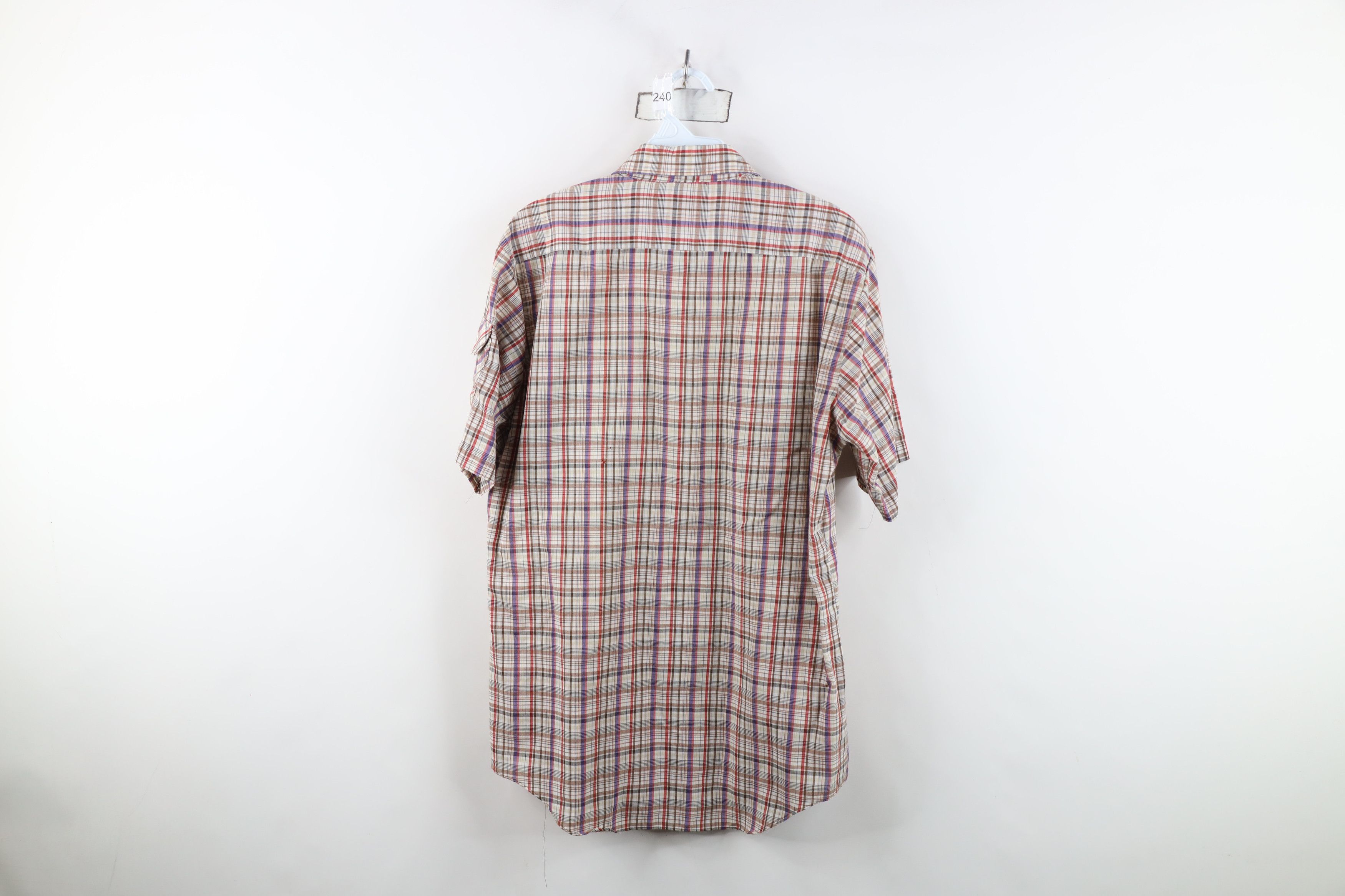 Vintage Vintage 70s Streetwear Short Sleeve Collared Button Shirt Size US M / EU 48-50 / 2 - 12 Thumbnail