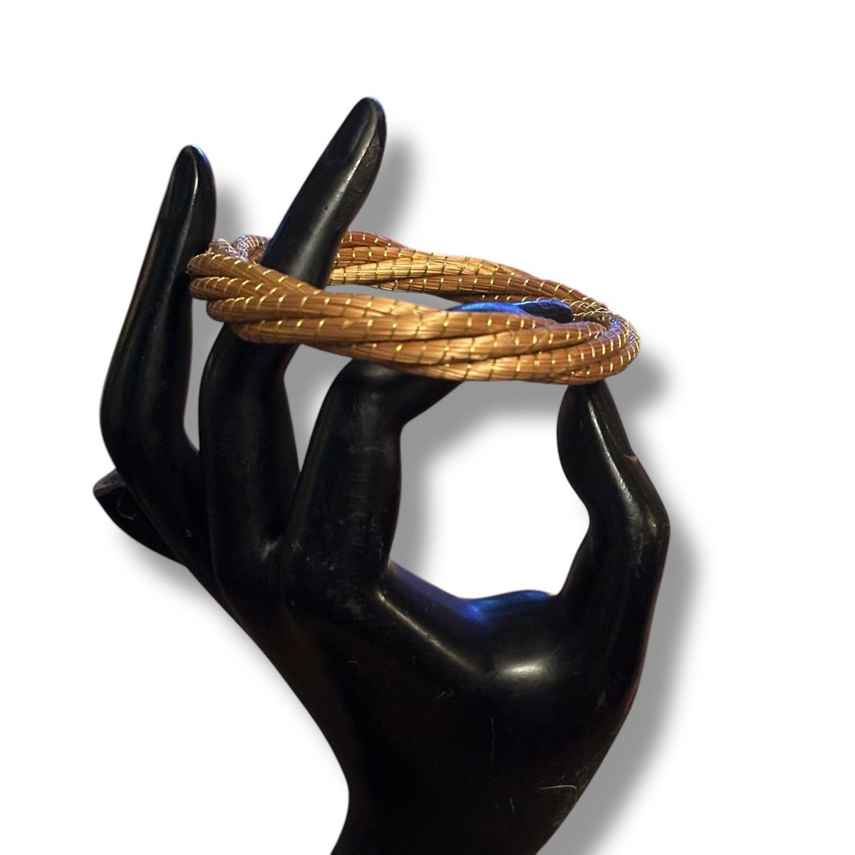 Other Golden twisted bangle bracelet Size ONE SIZE - 4 Thumbnail