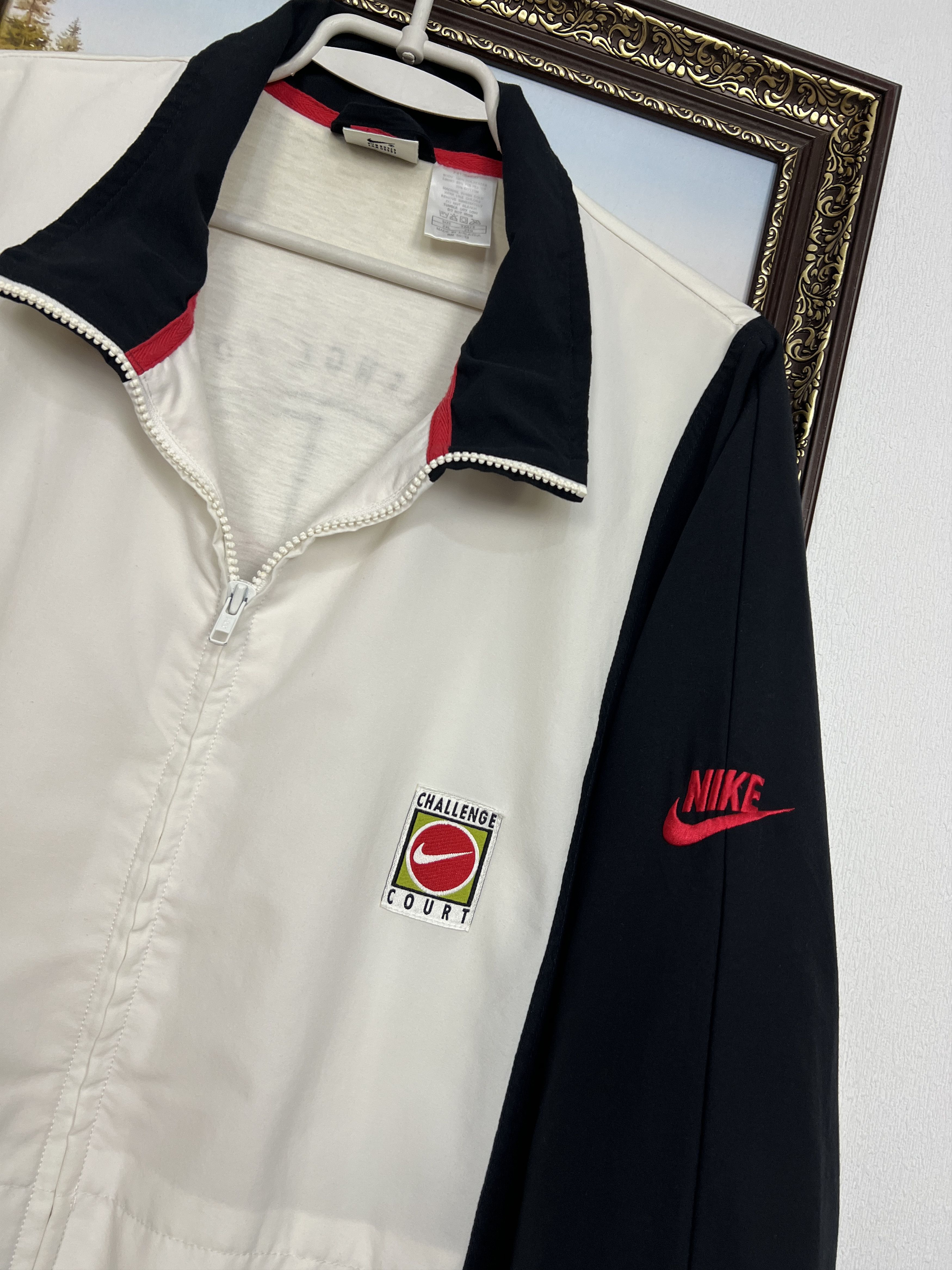 Nike Vintage Challenge Court Andre Agassi Jacket Tennis Track Top Size US XXL / EU 58 / 5 - 5 Thumbnail