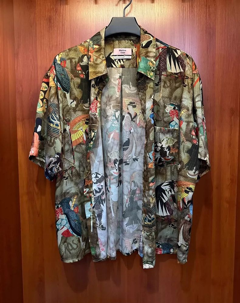 Martine Rose Martine Rose Floral short sleeved shirt Size US L / EU 52-54 / 3 - 3 Thumbnail