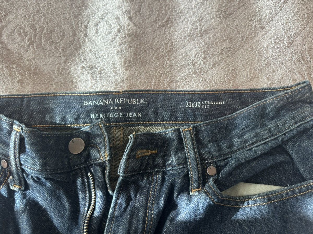 Banana Republic Banana Republic Heritage Straight Fit Jeans — 32x30 Size US 32 / EU 48 - 3 Thumbnail