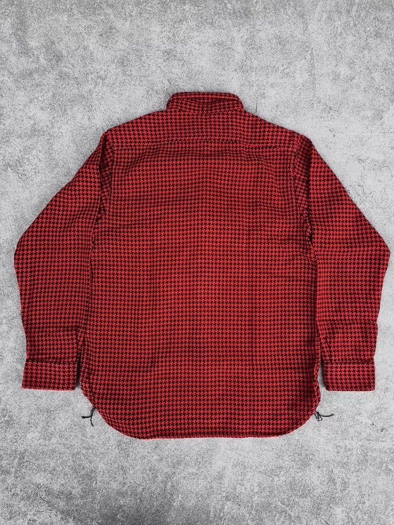 The Real McCoy's The Real McCoy Size 15Red and Black Pinstripe Flannel Shirt Size US M / EU 48-50 / 2 - 2 Thumbnail