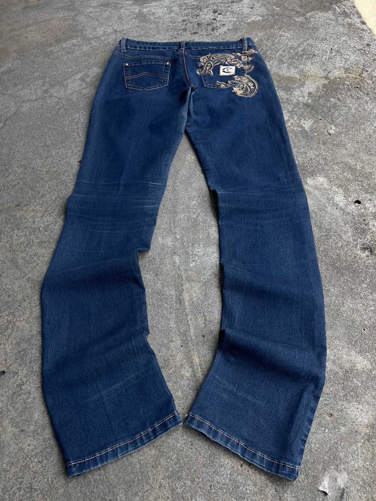 Just Cavalli Crazy Vintage Roberto Cavalli Sexy Jeans Big Logo Just y2k Size 30" / US 8 / IT 44 - 1 Thumbnail