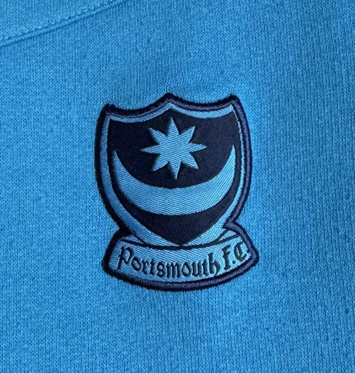 Vintage Portsmouth 2002 2003 Training Football Soccer Sweatshirt Size US L / EU 52-54 / 3 - 6 Thumbnail