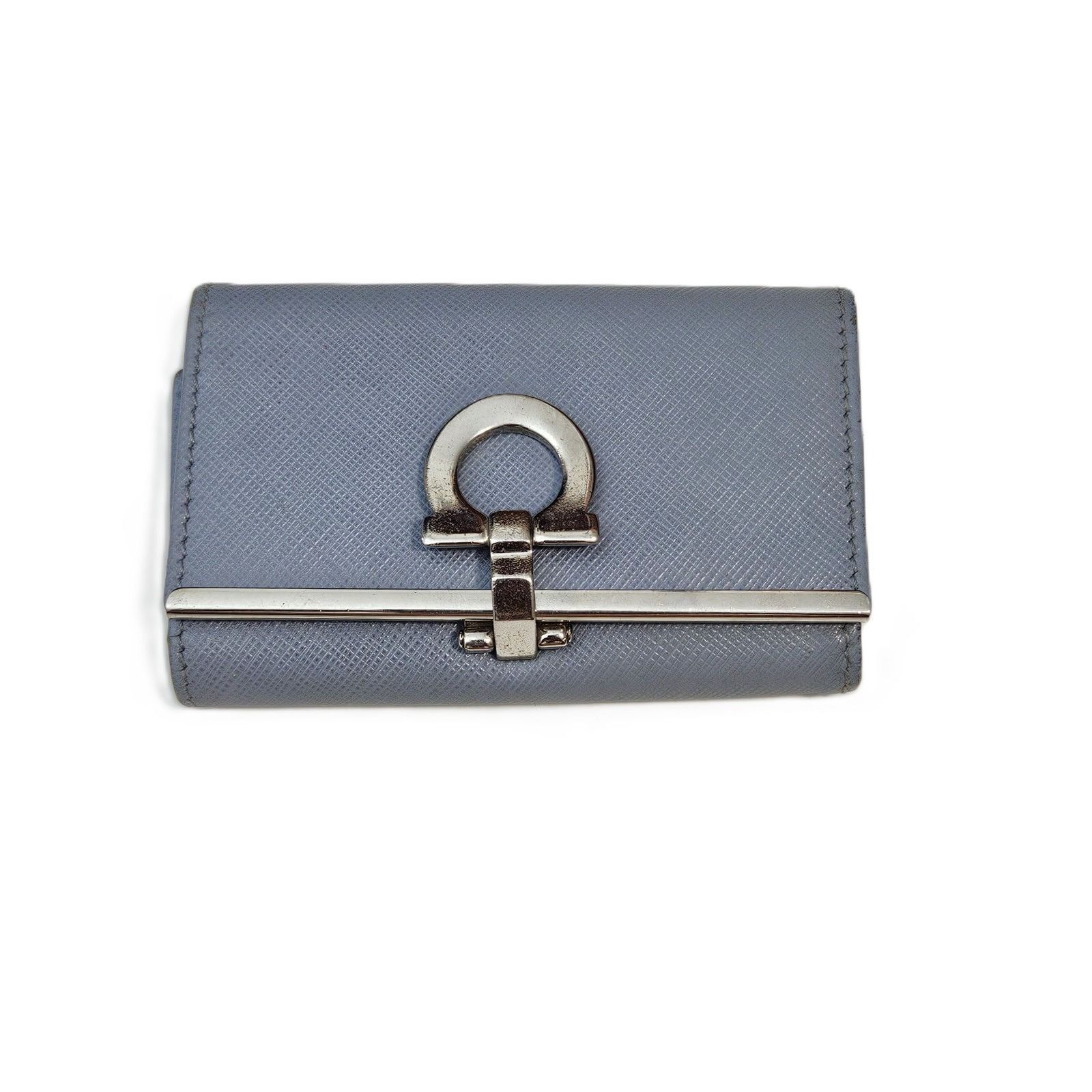 Salvatore Ferragamo Salvatore Ferragamo Gancini Leather Key Case with Original B Size ONE SIZE - 2 Thumbnail