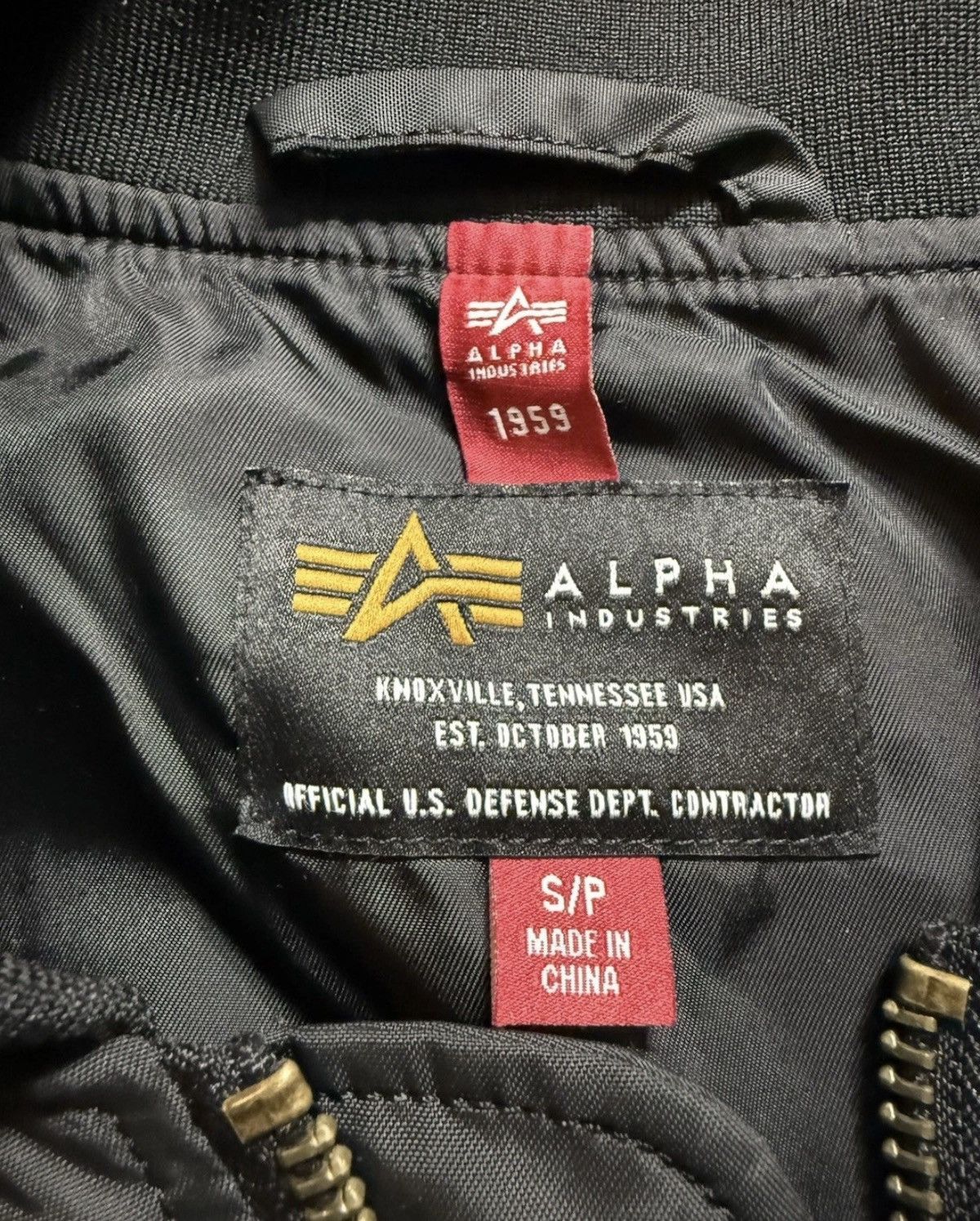 Alpha Industries Alpha Industries X Chadie Bomber No Guts No Glory L-2B Size US S / EU 44-46 / 1 - 7 Thumbnail